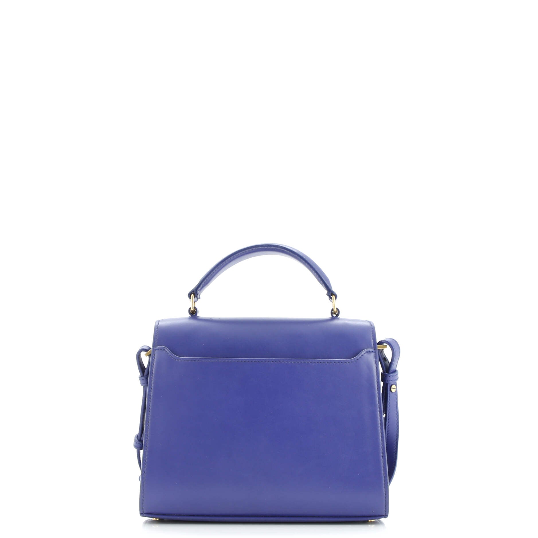 Saint Laurent Cassandra Top Handle Bag Leather Mini