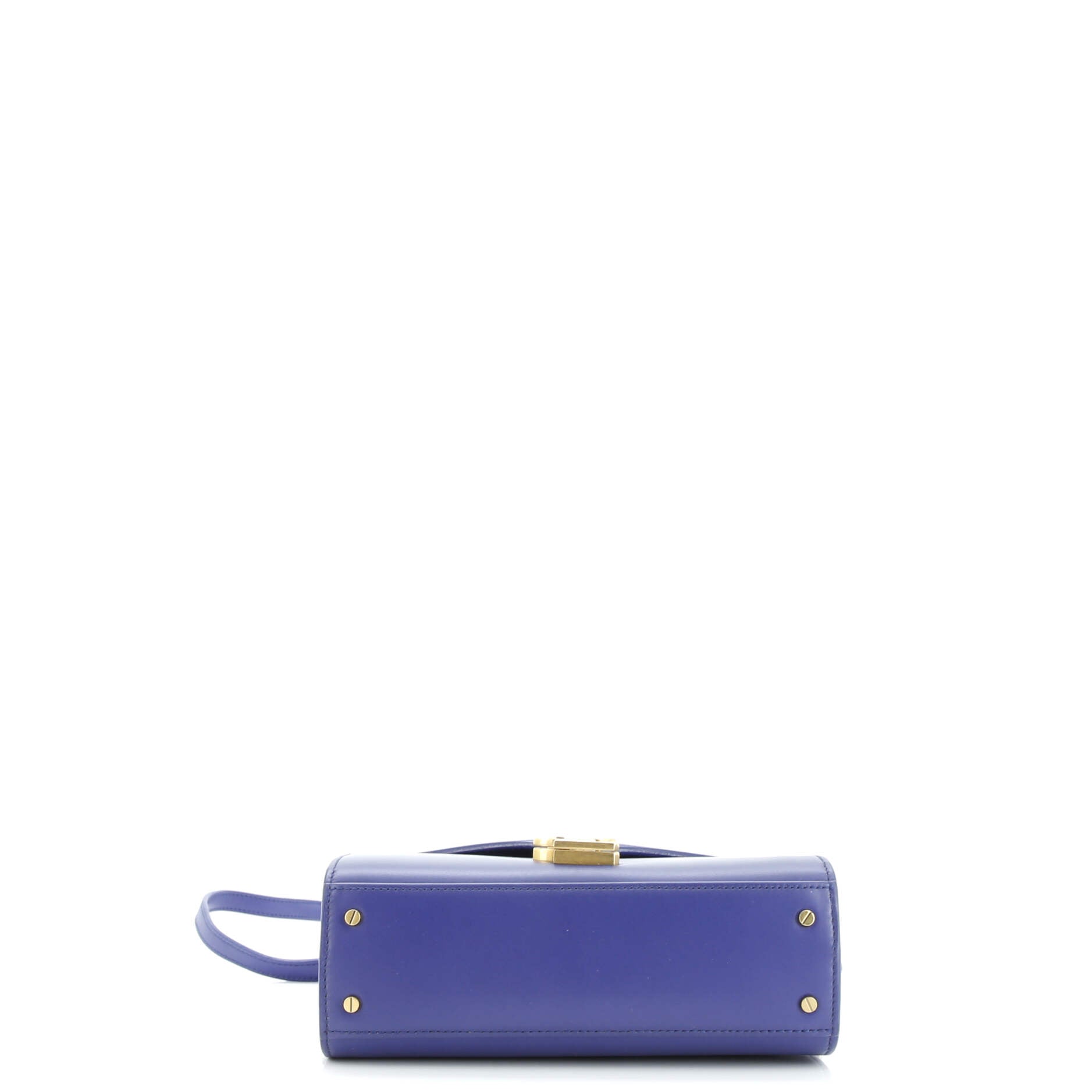 Saint Laurent Cassandra Top Handle Bag Leather Mini