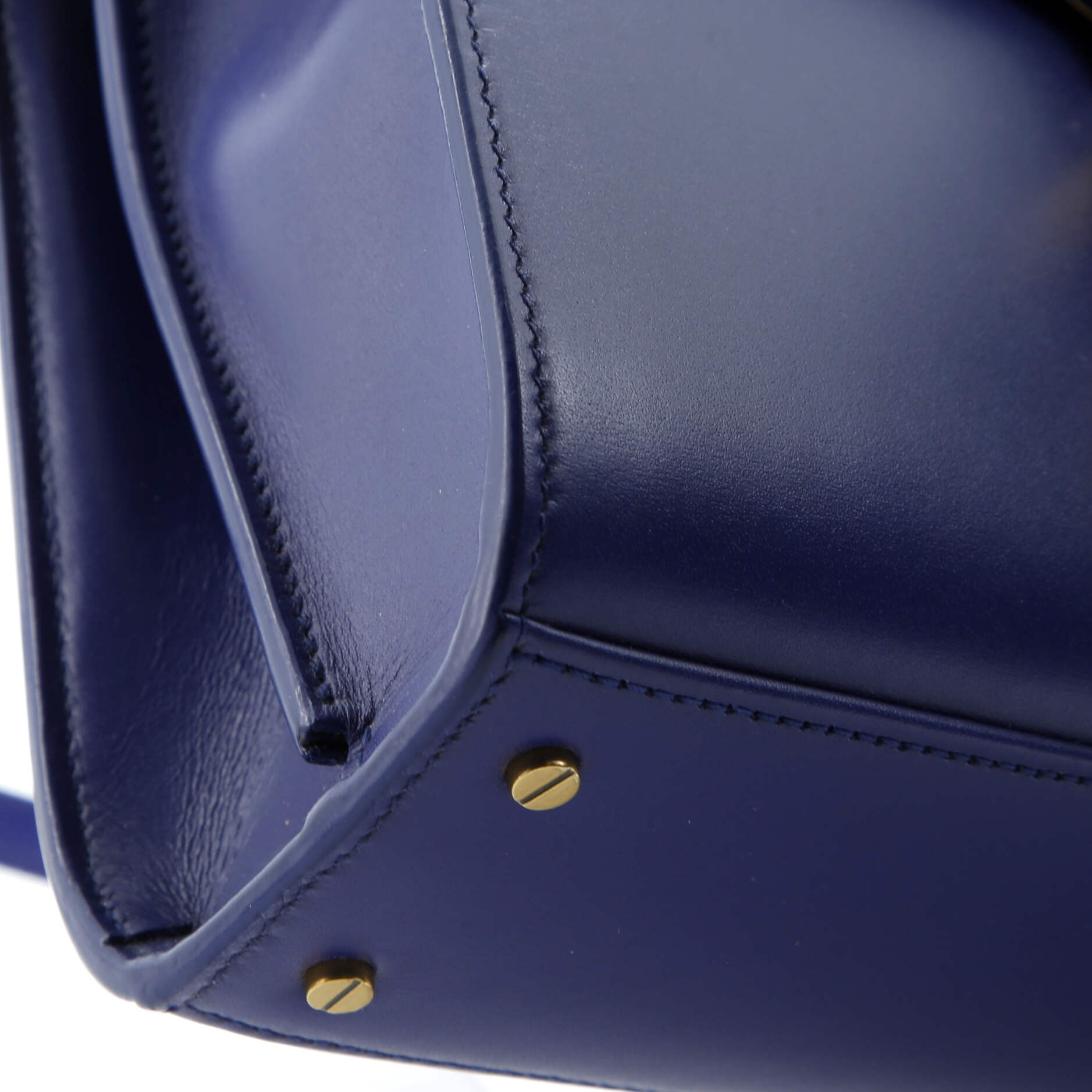 Saint Laurent Cassandra Top Handle Bag Leather Mini