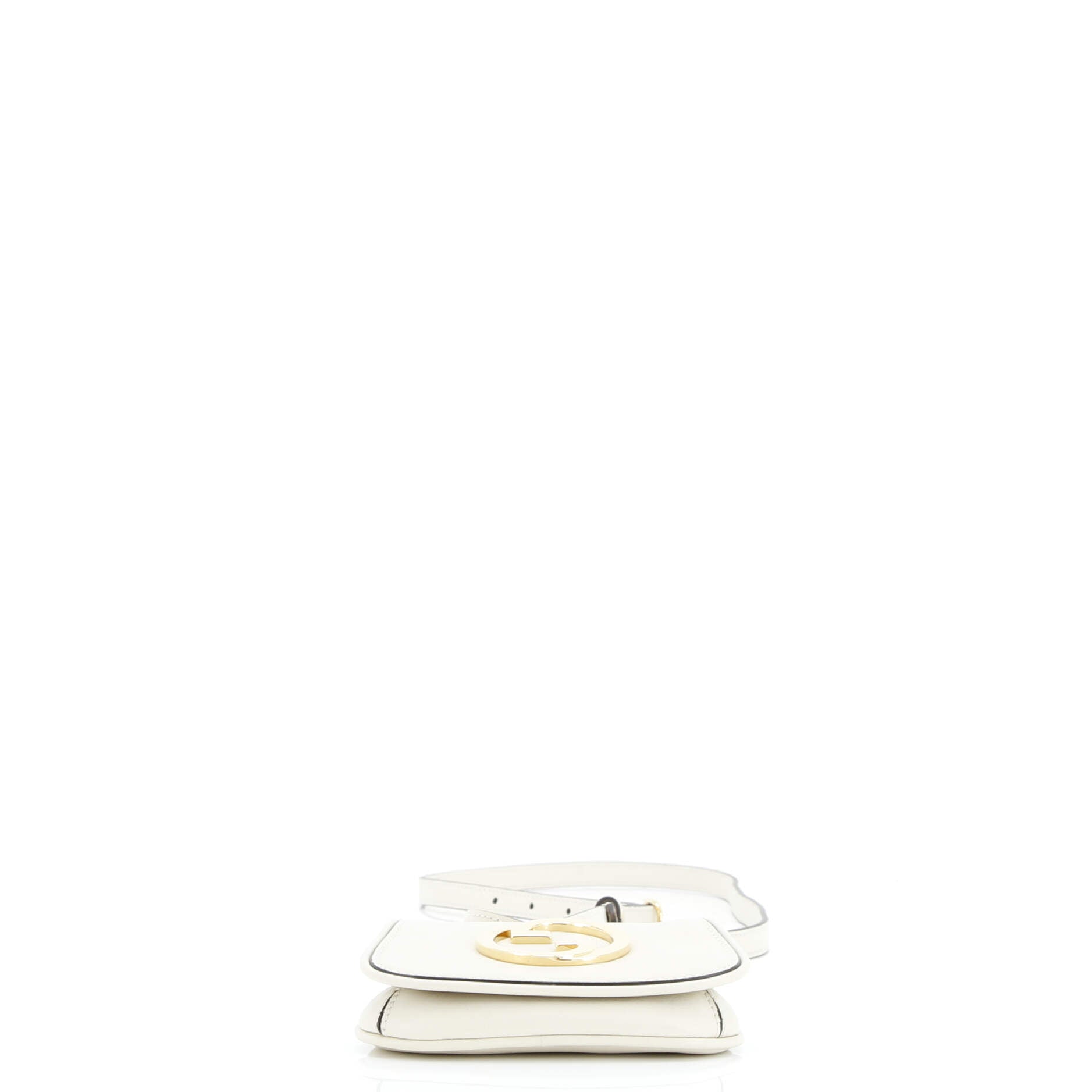 Gucci Blondie NM Card Case Wallet with Strap Leather