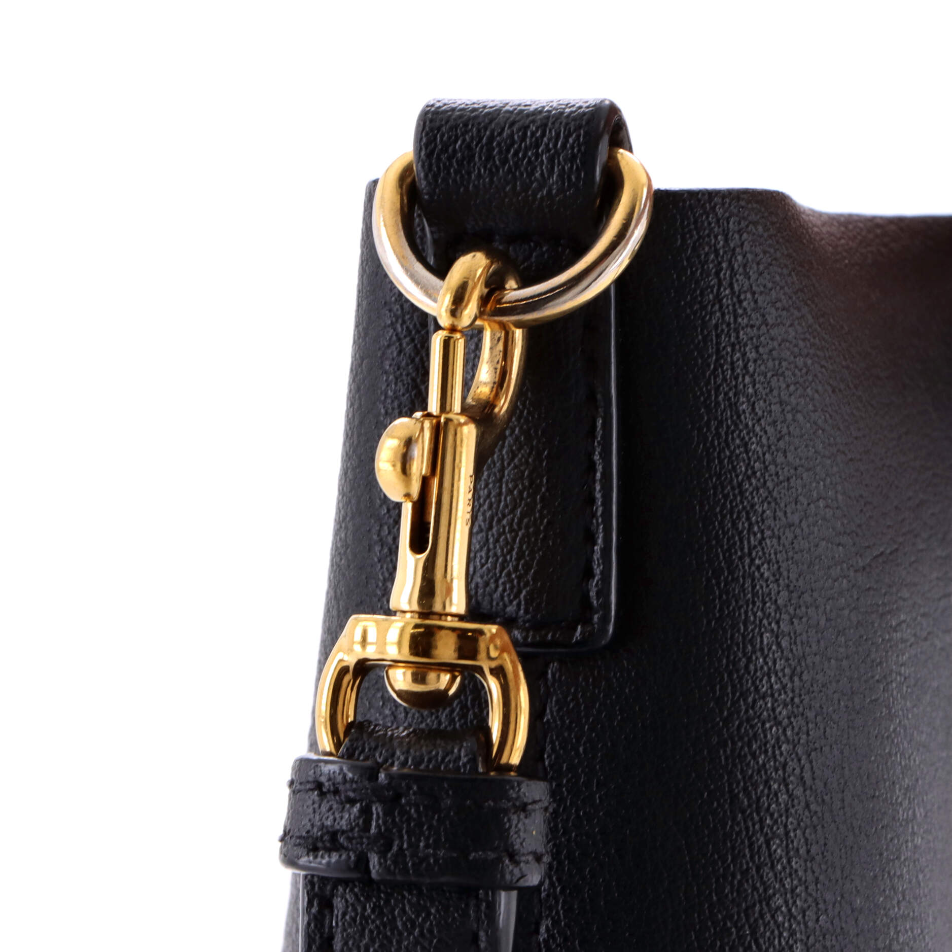 Saint Laurent Shopper Tote Leather Toy