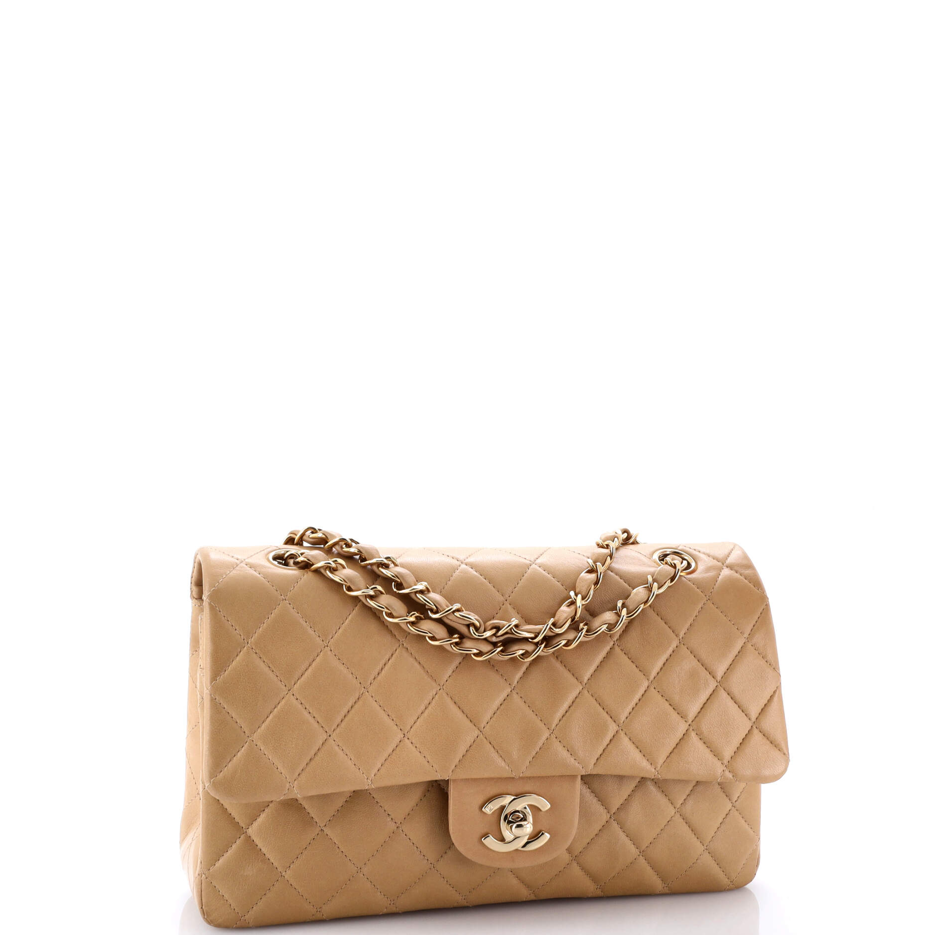 Chanel Classic Double Flap Bag Quilted Lambskin Medium