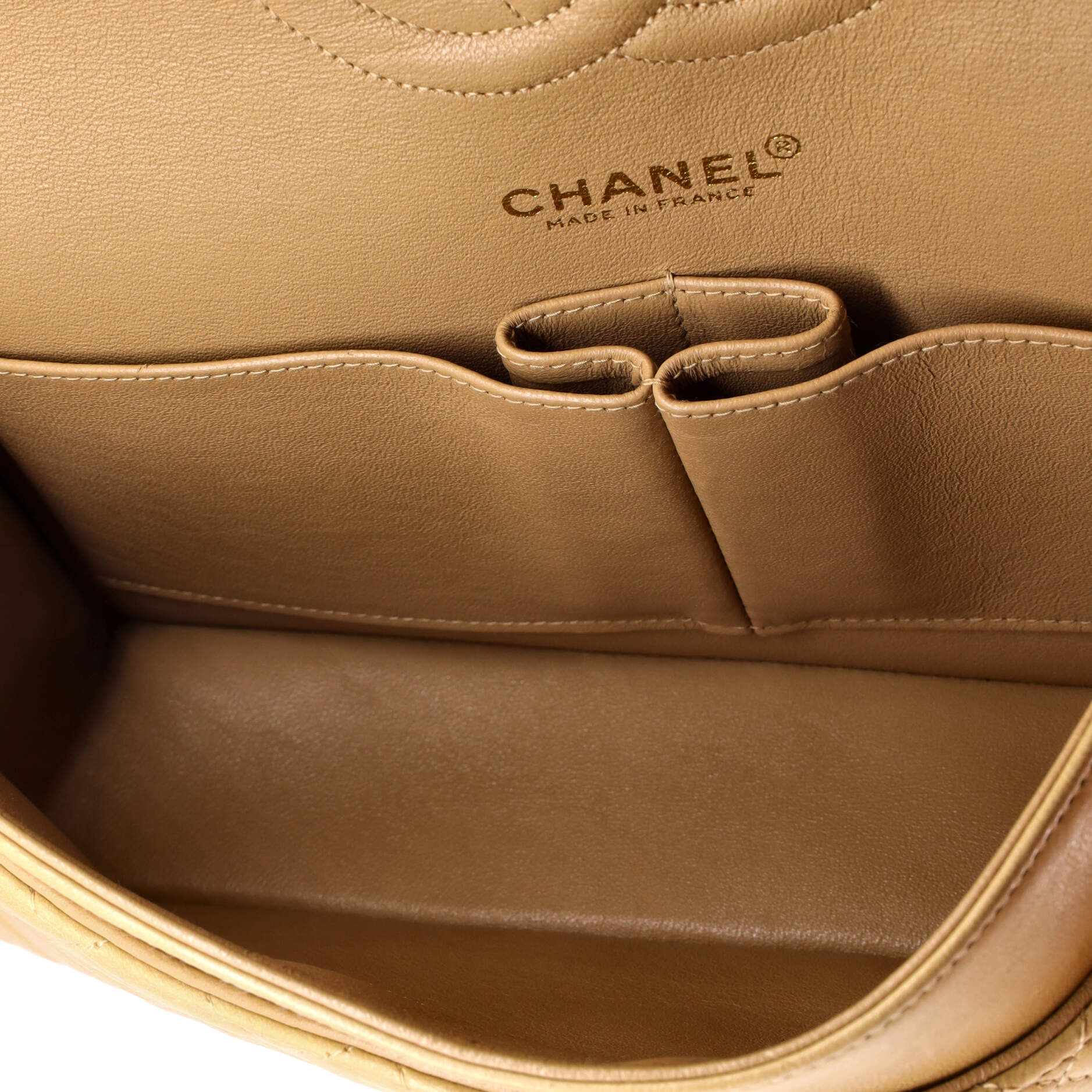 Chanel Classic Double Flap Bag Quilted Lambskin Medium