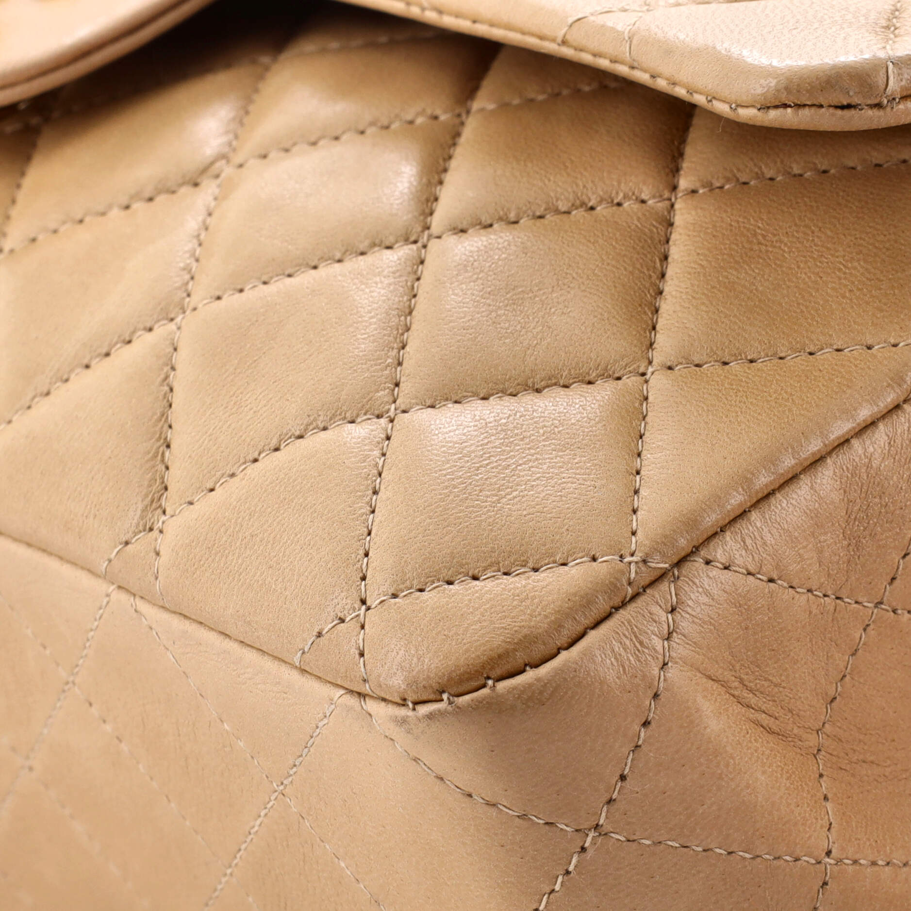 Chanel Classic Double Flap Bag Quilted Lambskin Medium