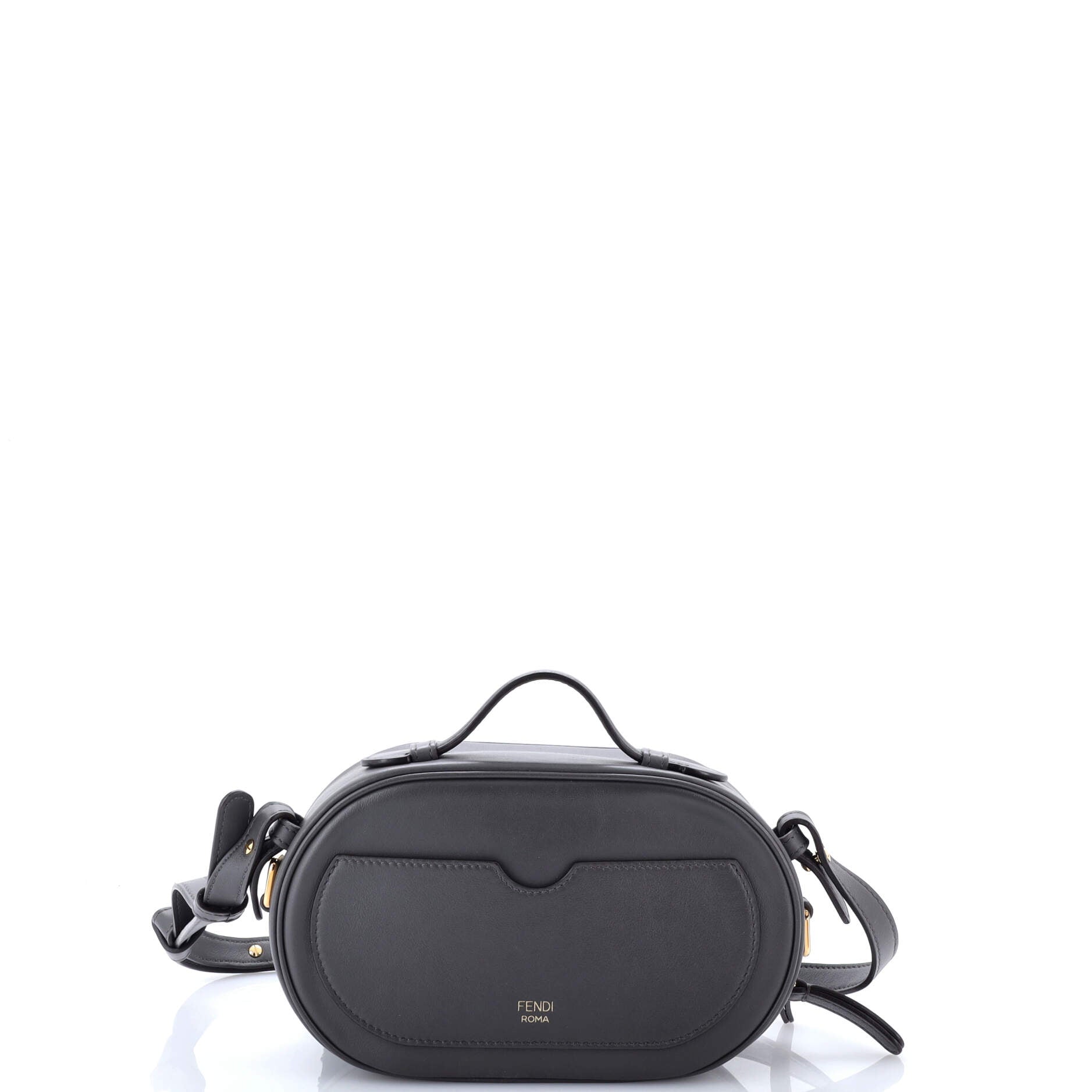 Fendi O'Lock Camera Bag Leather with Python Mini
