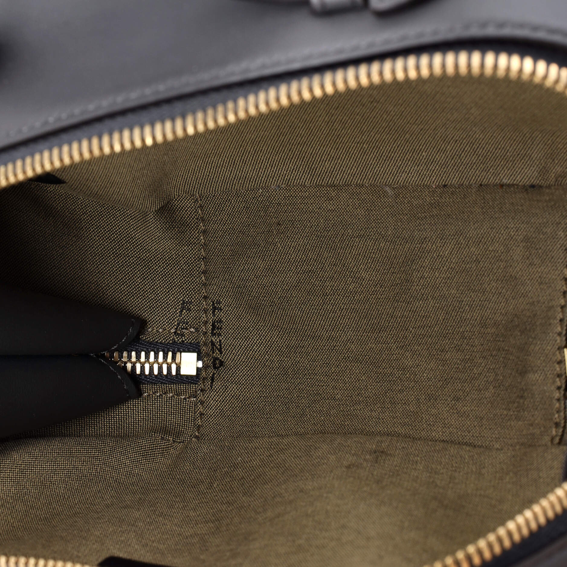 Fendi O'Lock Camera Bag Leather with Python Mini