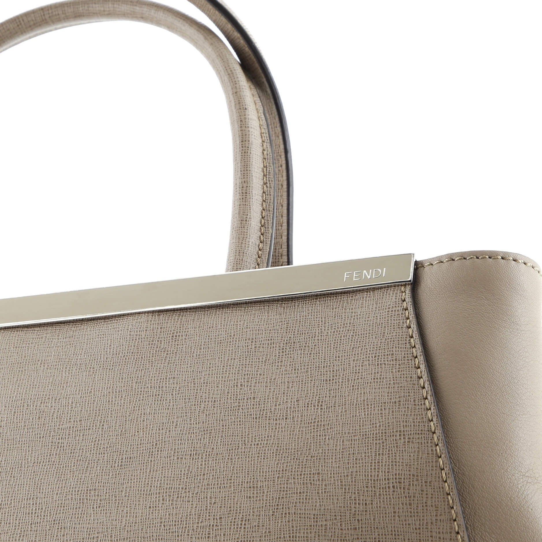 Fendi 2Jours Bag Leather Medium