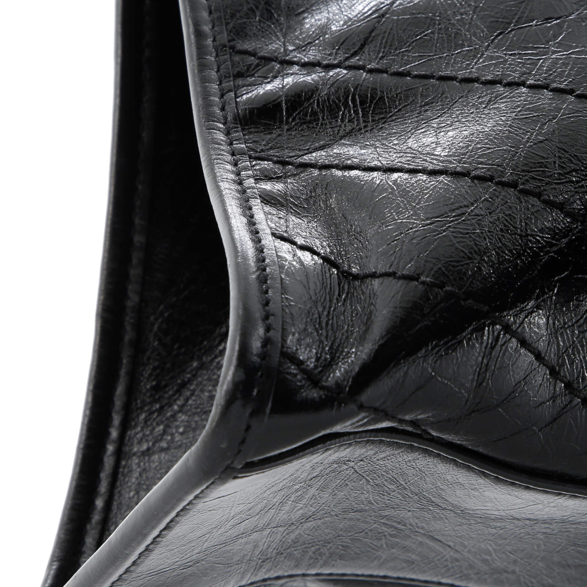 Saint Laurent Niki Shopping Tote Matelasse Chevron Leather Medium