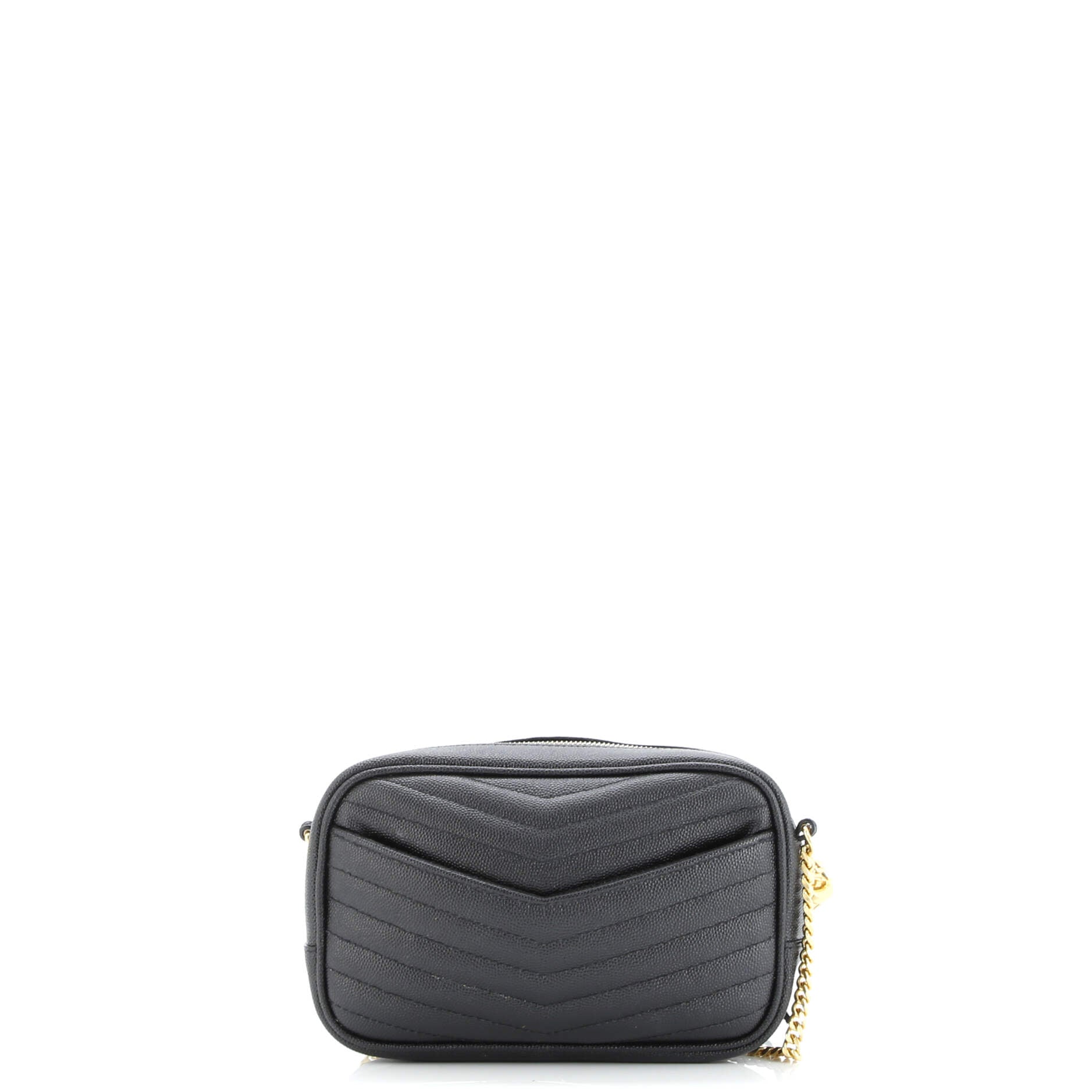 Saint Laurent Lou Camera Bag Matelasse Chevron Leather Mini