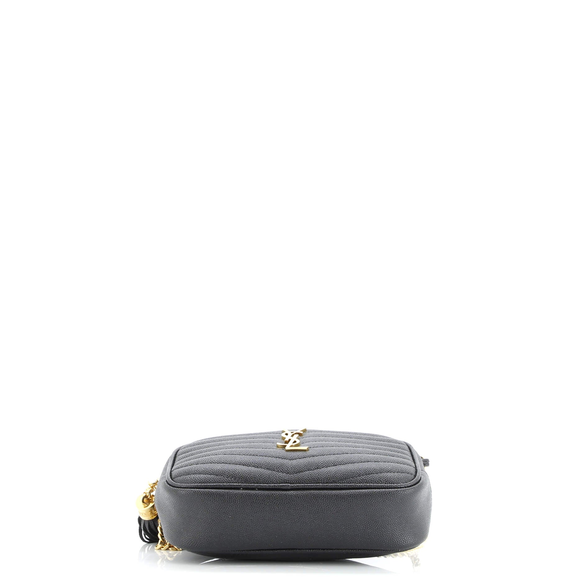 Saint Laurent Lou Camera Bag Matelasse Chevron Leather Mini