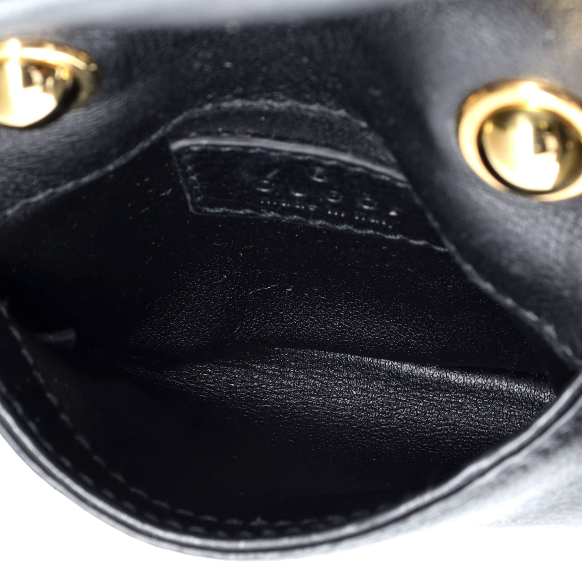 Gucci Blondie NM Card Case Wallet with Strap Leather