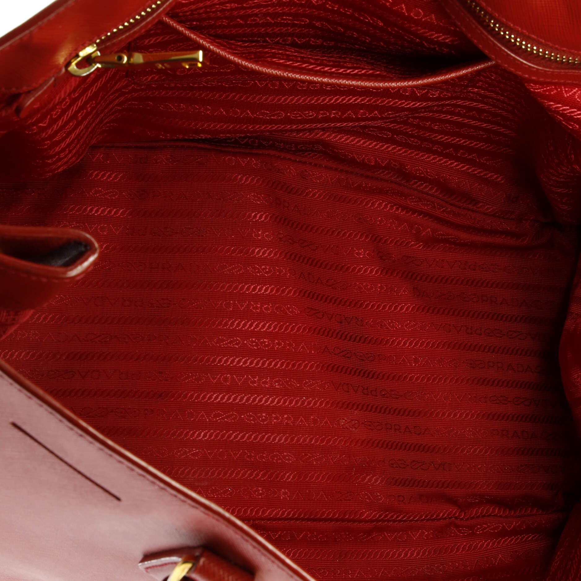 Prada Lux Open Tote Saffiano Leather Large