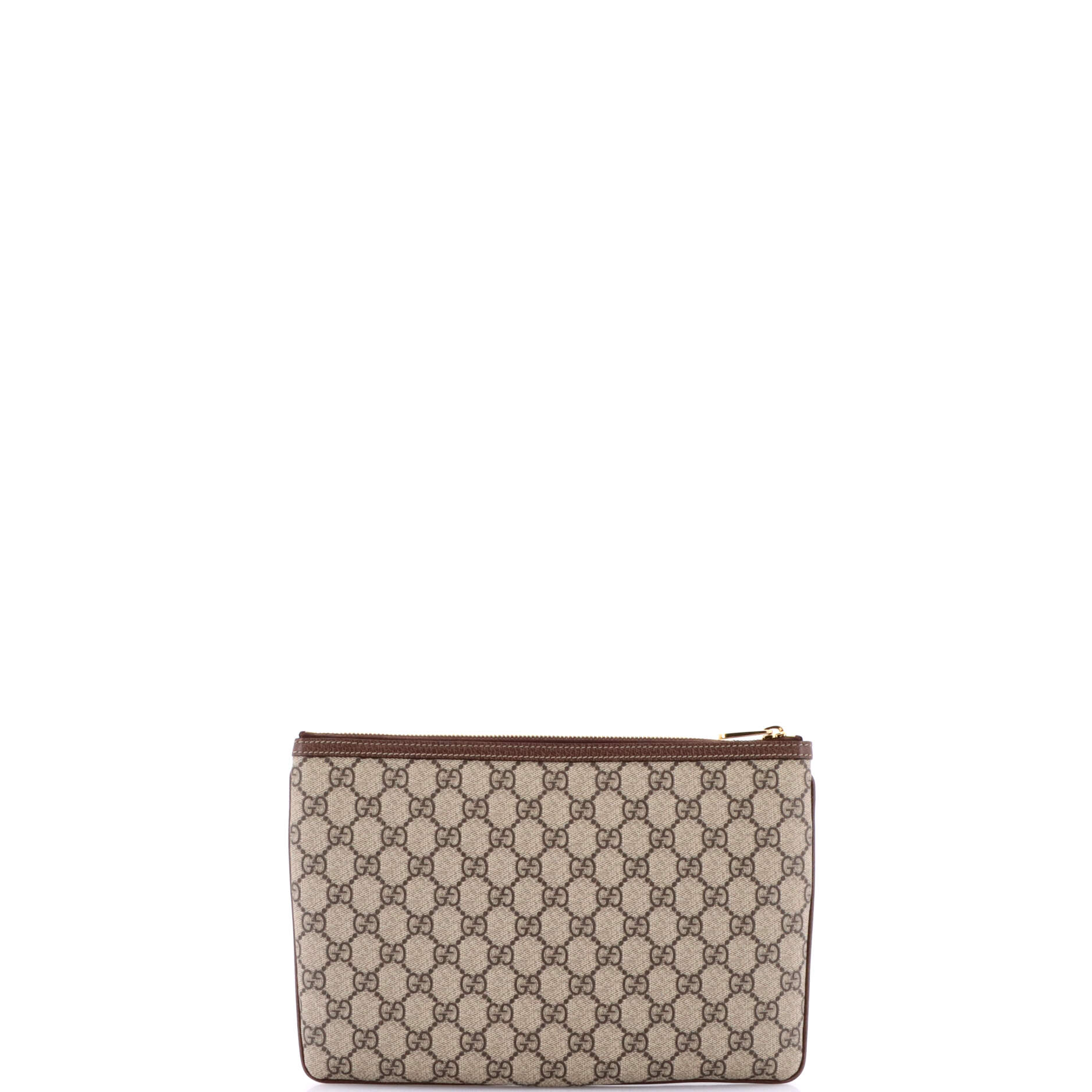 Gucci Ophidia Zip Pouch GG Coated Canvas Large