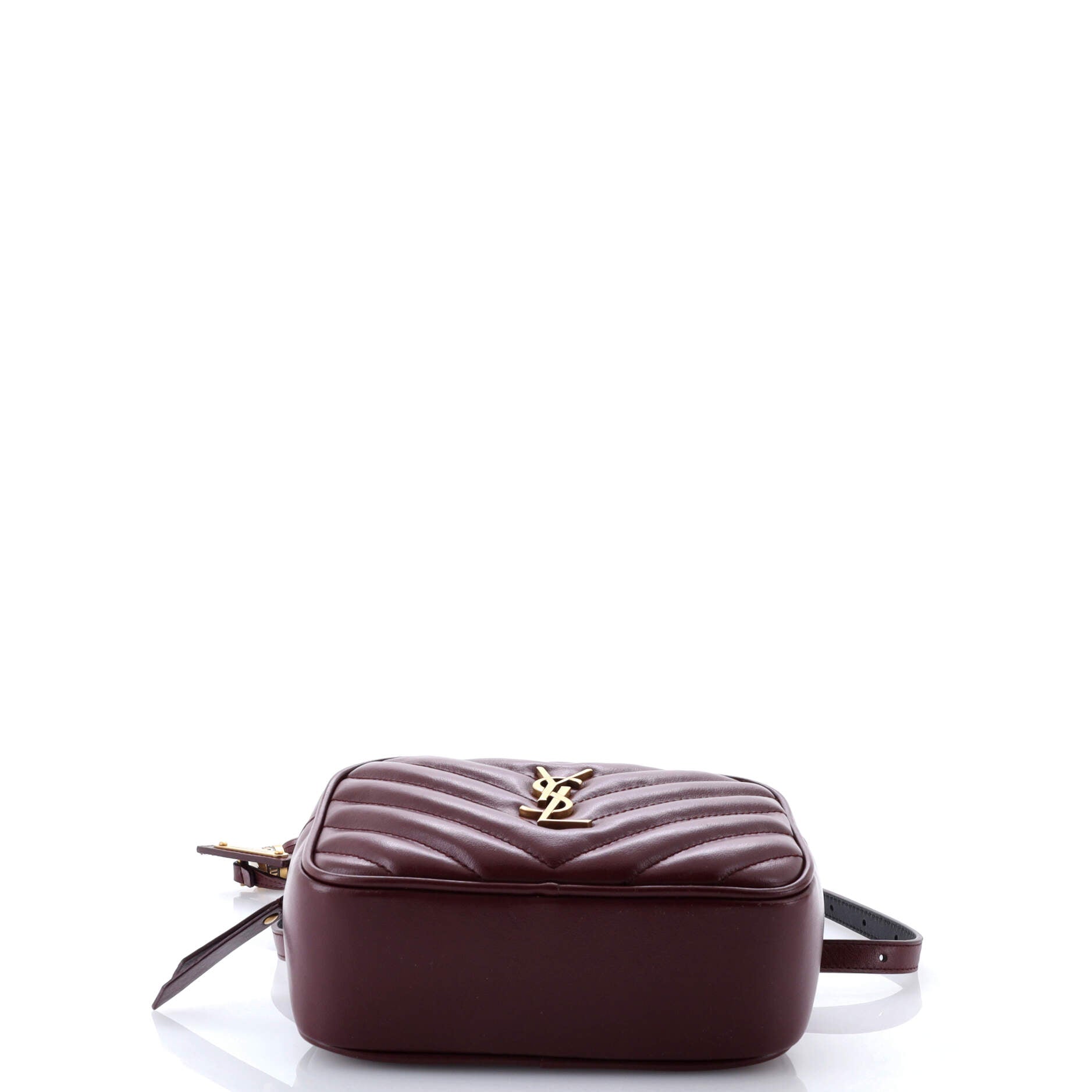 Saint Laurent Lou Belt Bag Matelasse Chevron Leather