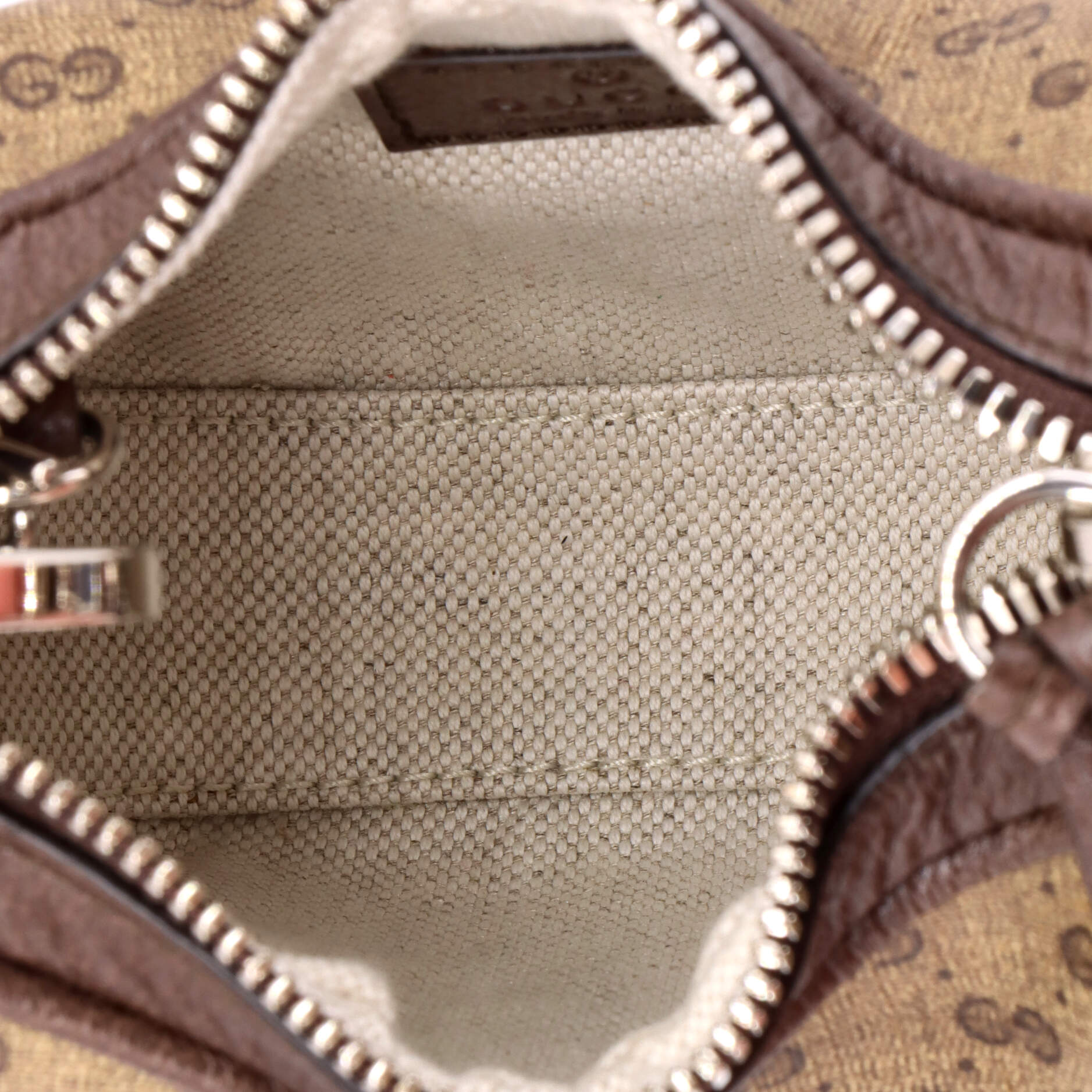 Gucci Attache Shoulder Bag Micro GG Coated Canvas Mini