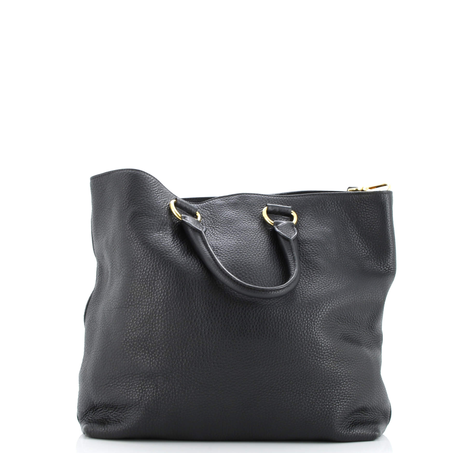 Prada Convertible Shopper Tote Vitello Daino Large