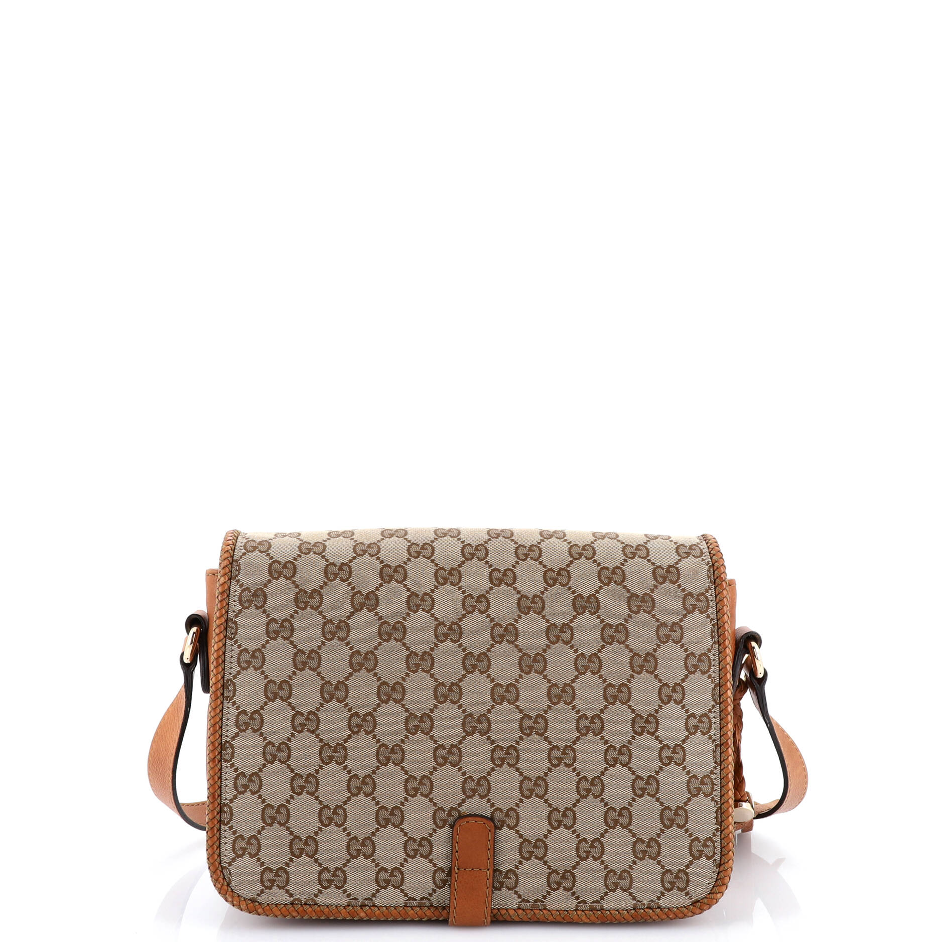 Gucci Marrakech Messenger Bag GG Canvas with Leather Medium