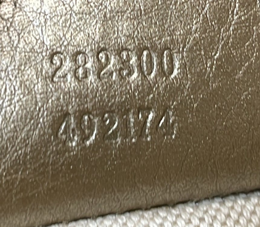 Gucci Bella Convertible Top Handle Bag GG Canvas Small