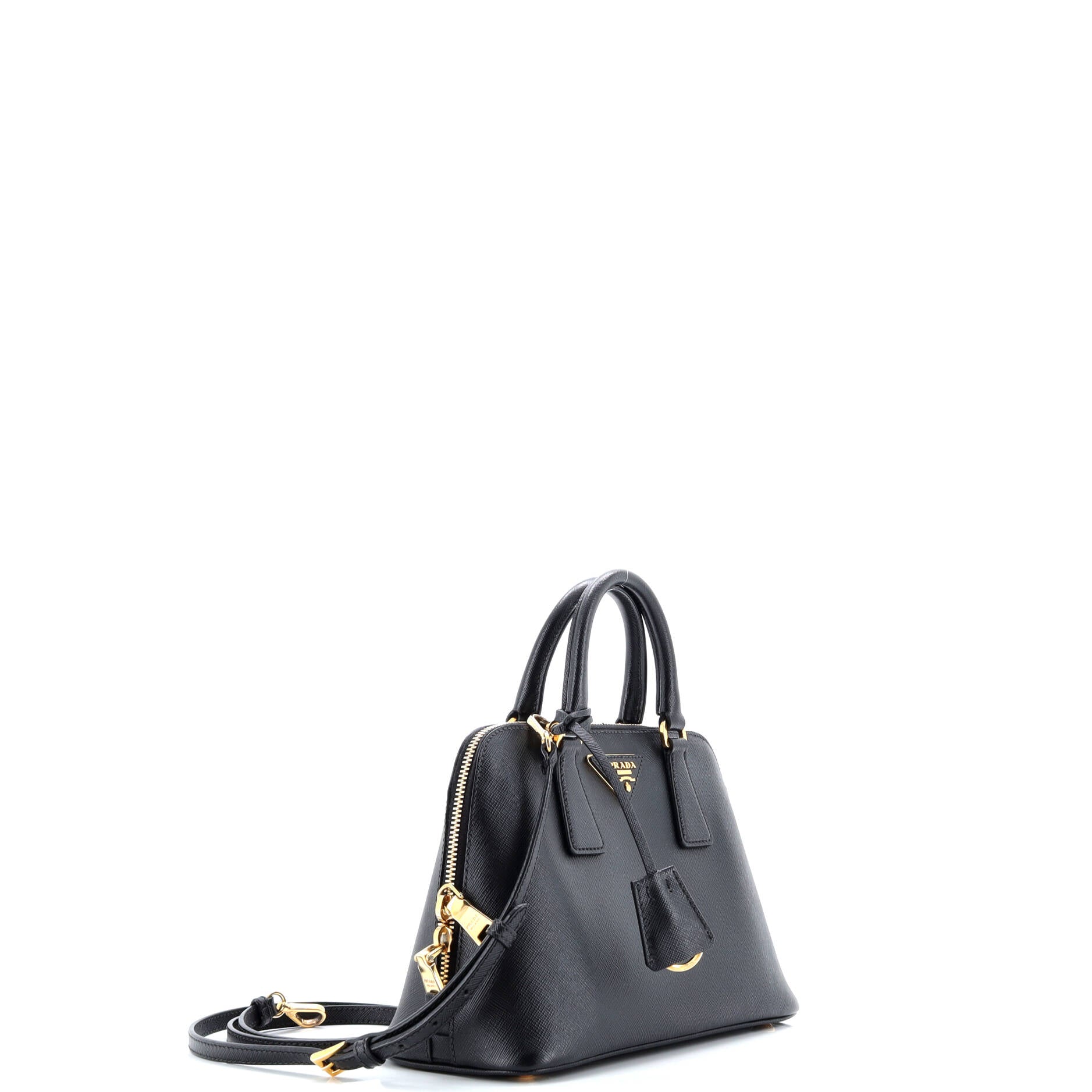 Prada Promenade Bag Saffiano Leather Small