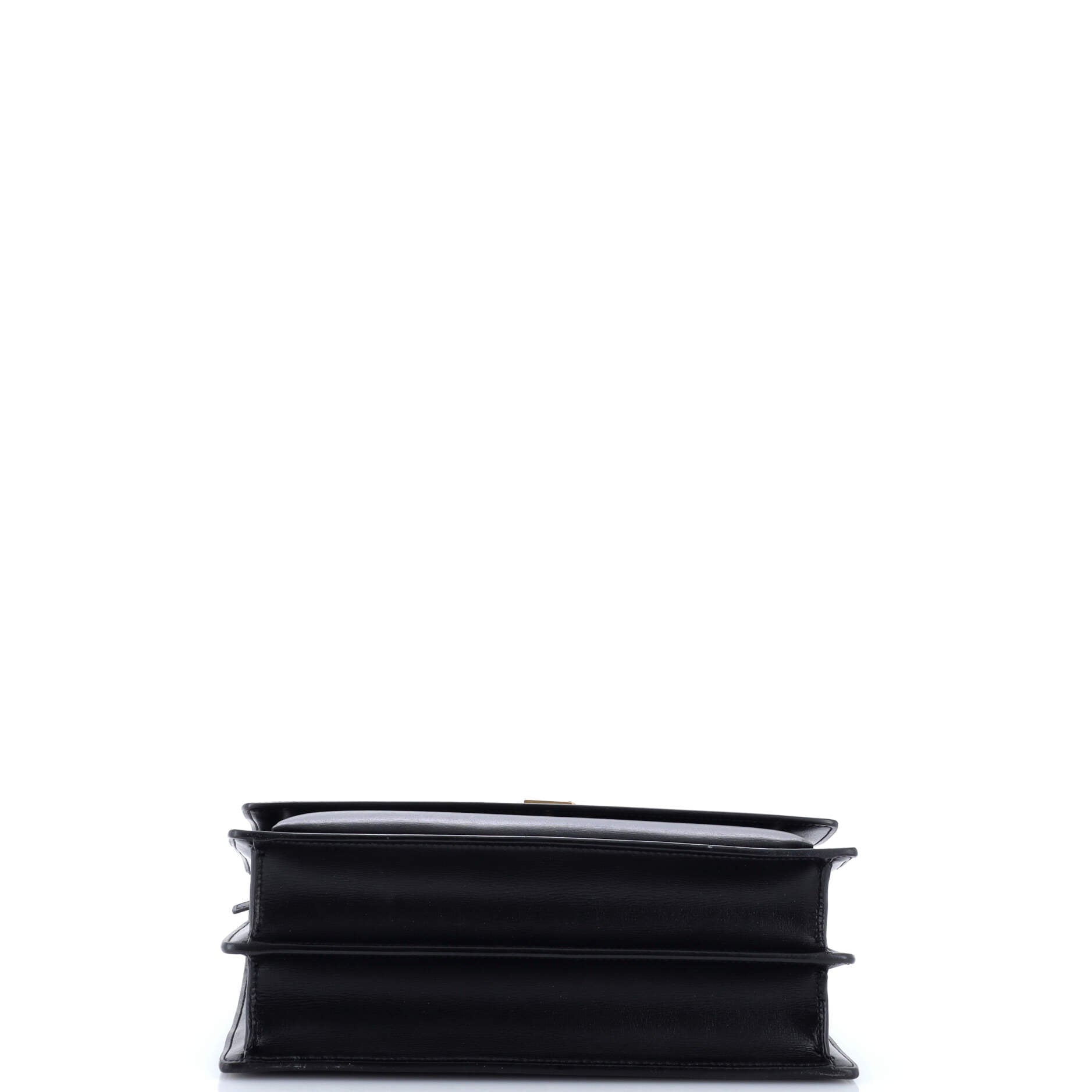 Saint Laurent Sunset Crossbody Bag Leather Large