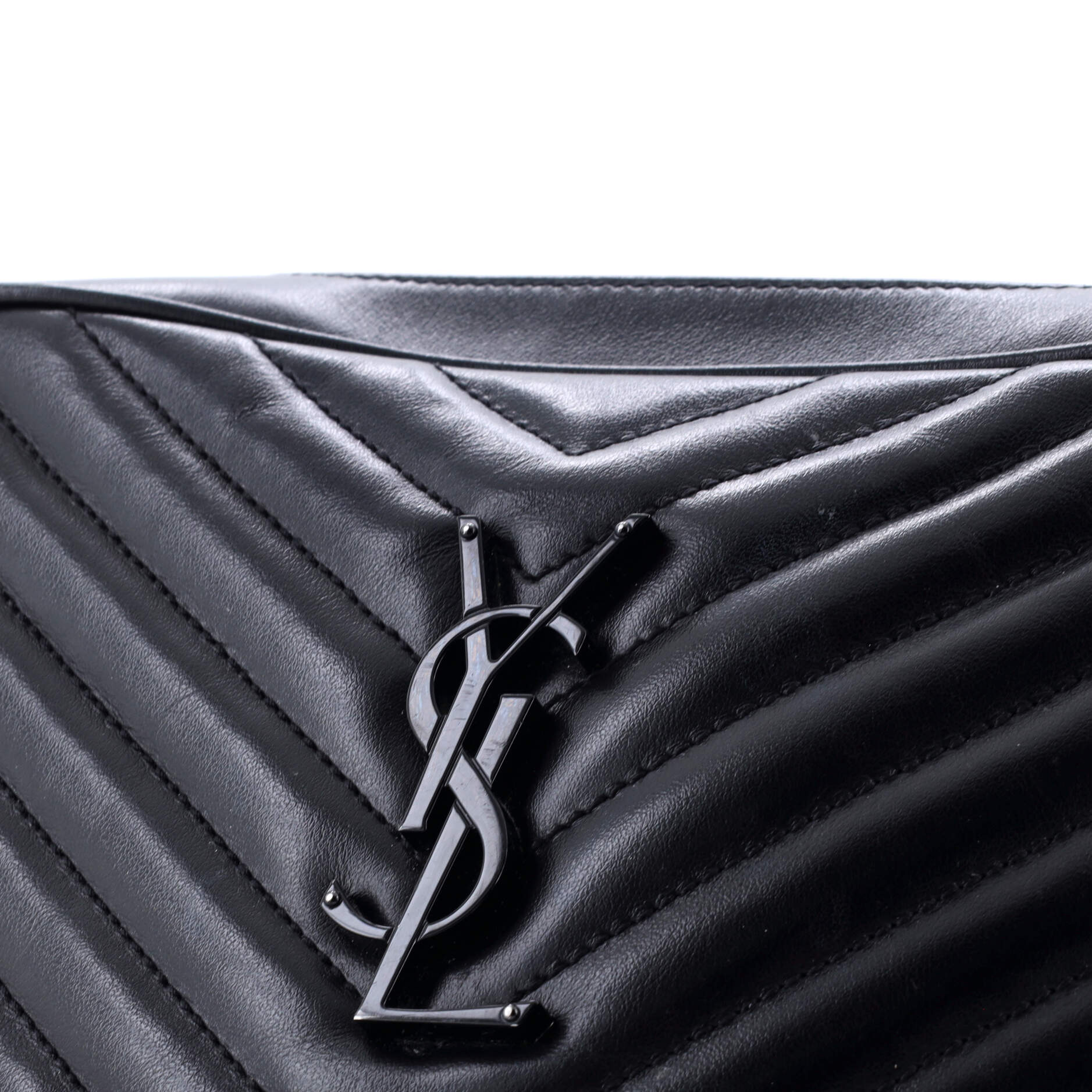 Saint Laurent Lou Camera Bag Matelasse Chevron Leather Small