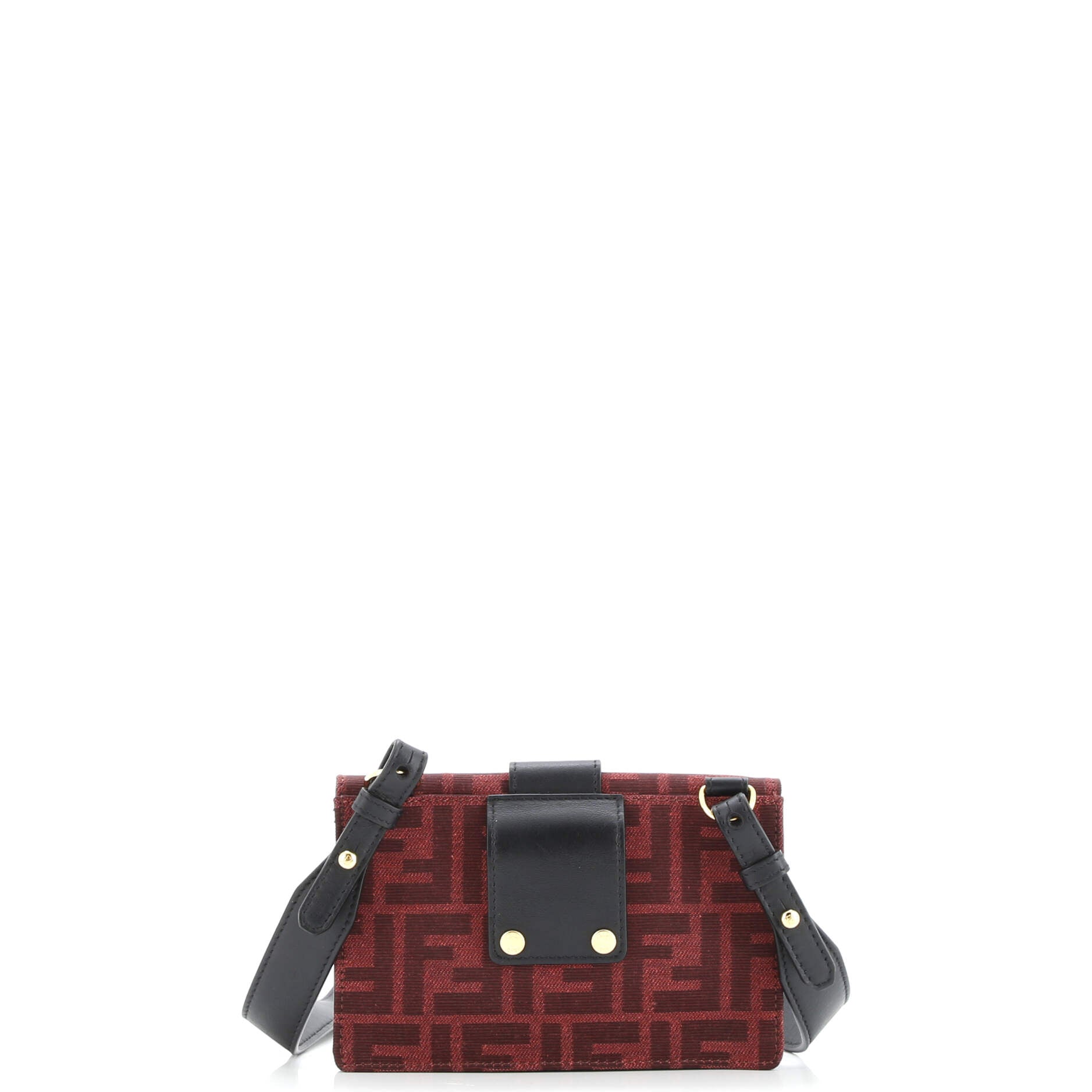 Fendi Baguette Convertible Pouch Zucca Canvas