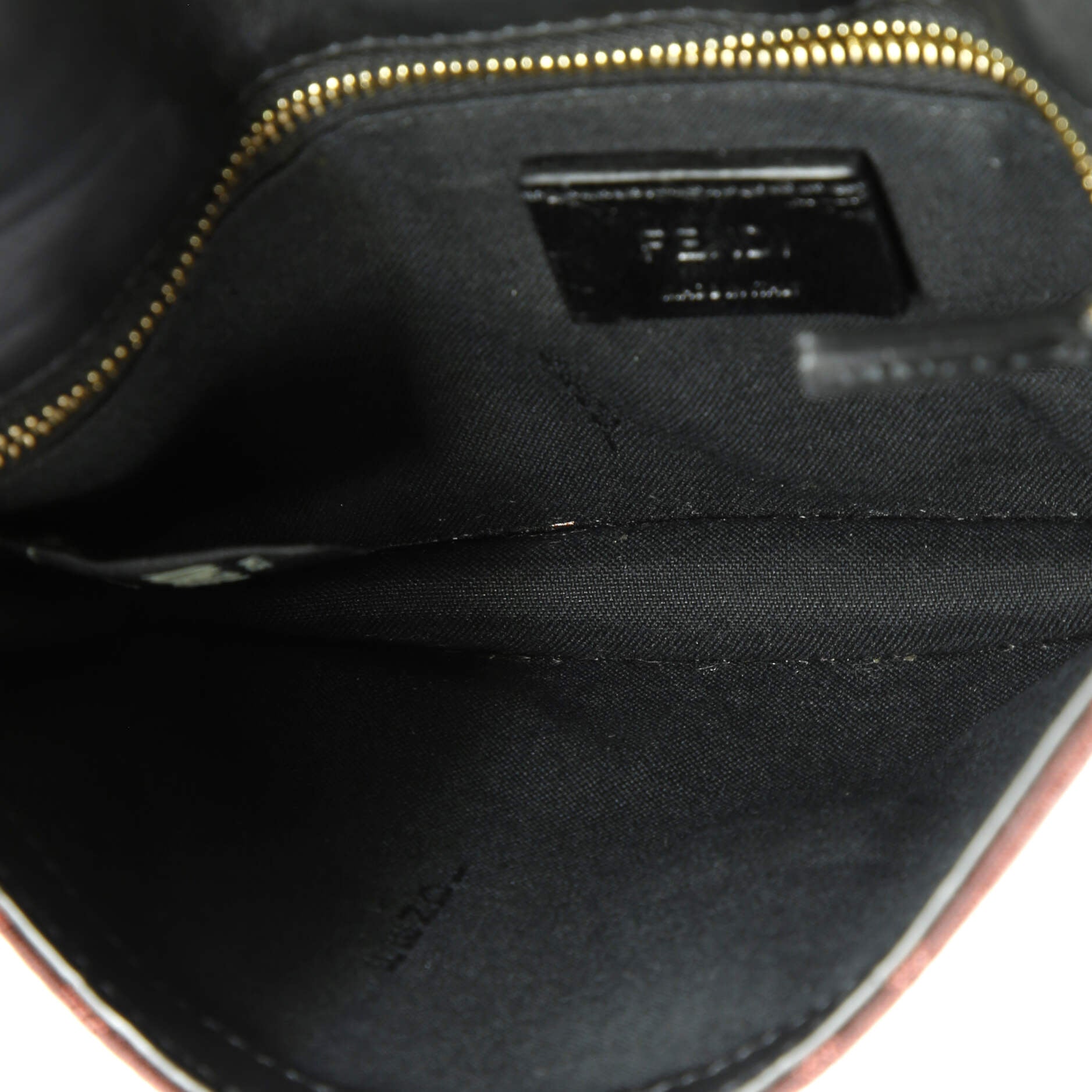 Fendi Baguette Convertible Pouch Zucca Canvas