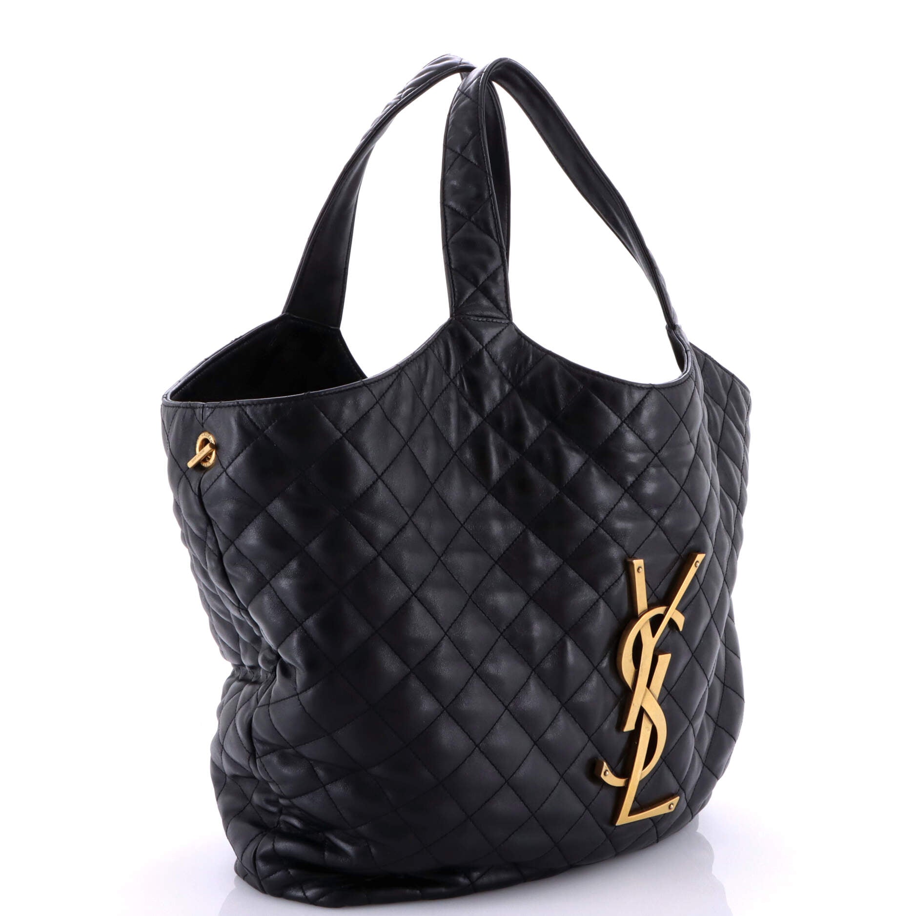 Saint Laurent Icare Shopping Tote Quilted Leather Maxi