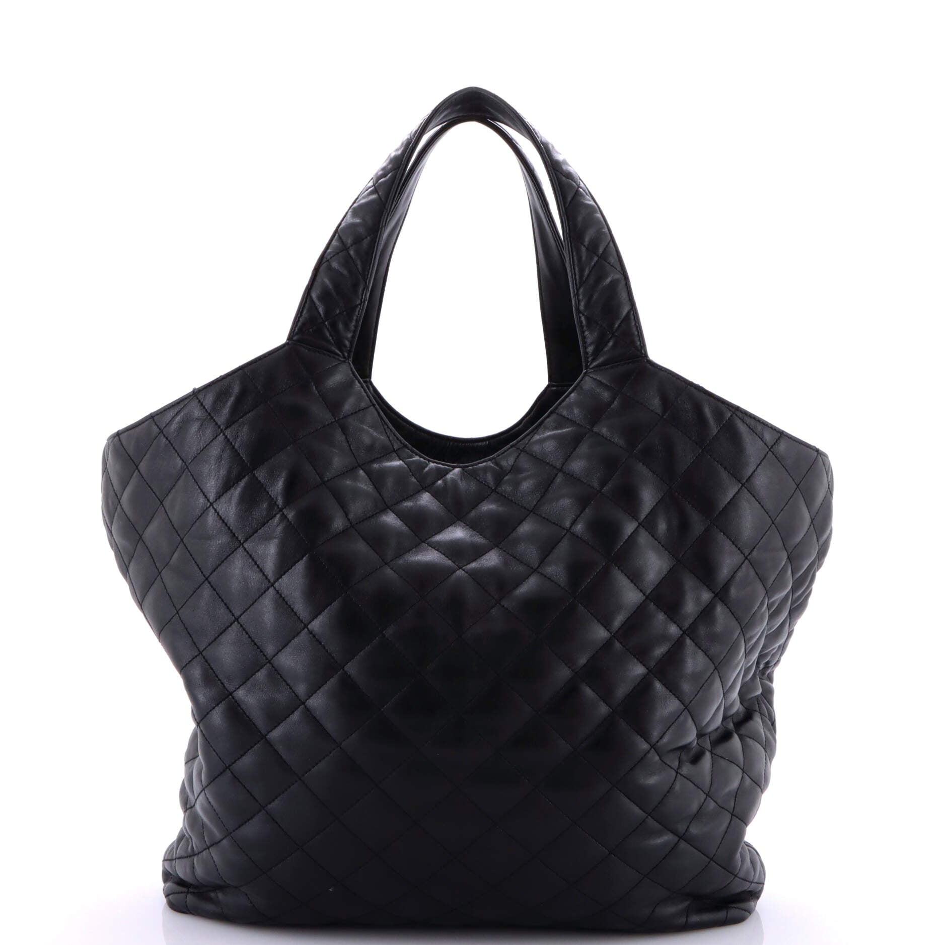 Saint Laurent Icare Shopping Tote Quilted Leather Maxi