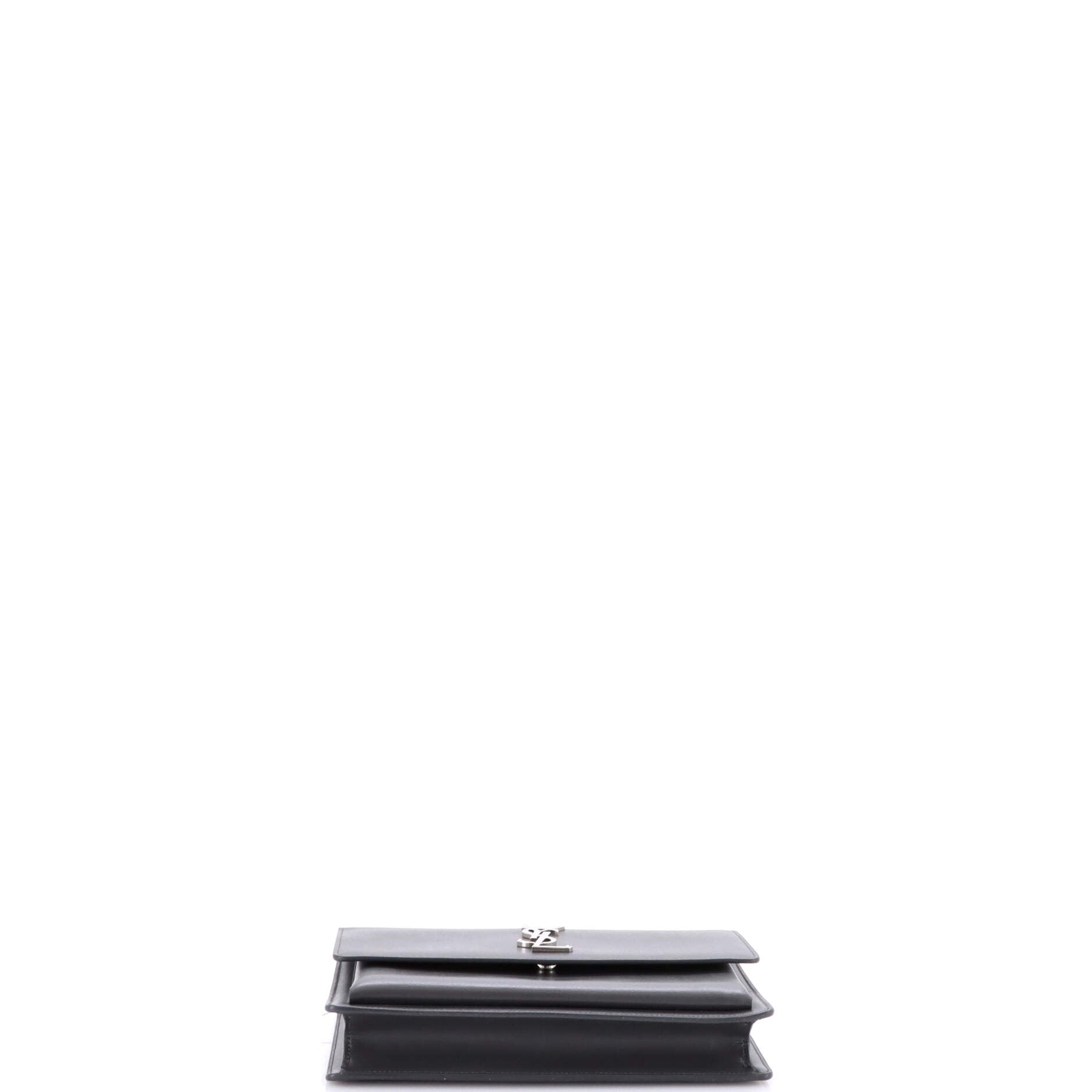 Saint Laurent Sunset Top Handle Shoulder Bag Leather Medium