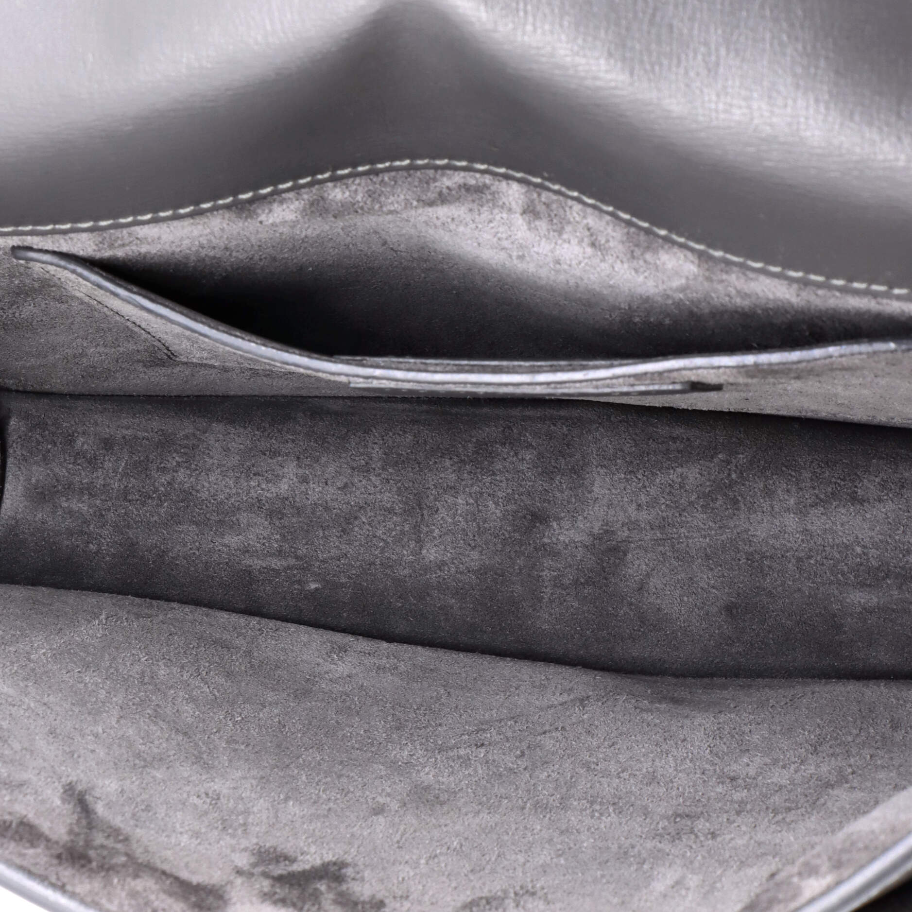 Saint Laurent Sunset Top Handle Shoulder Bag Leather Medium