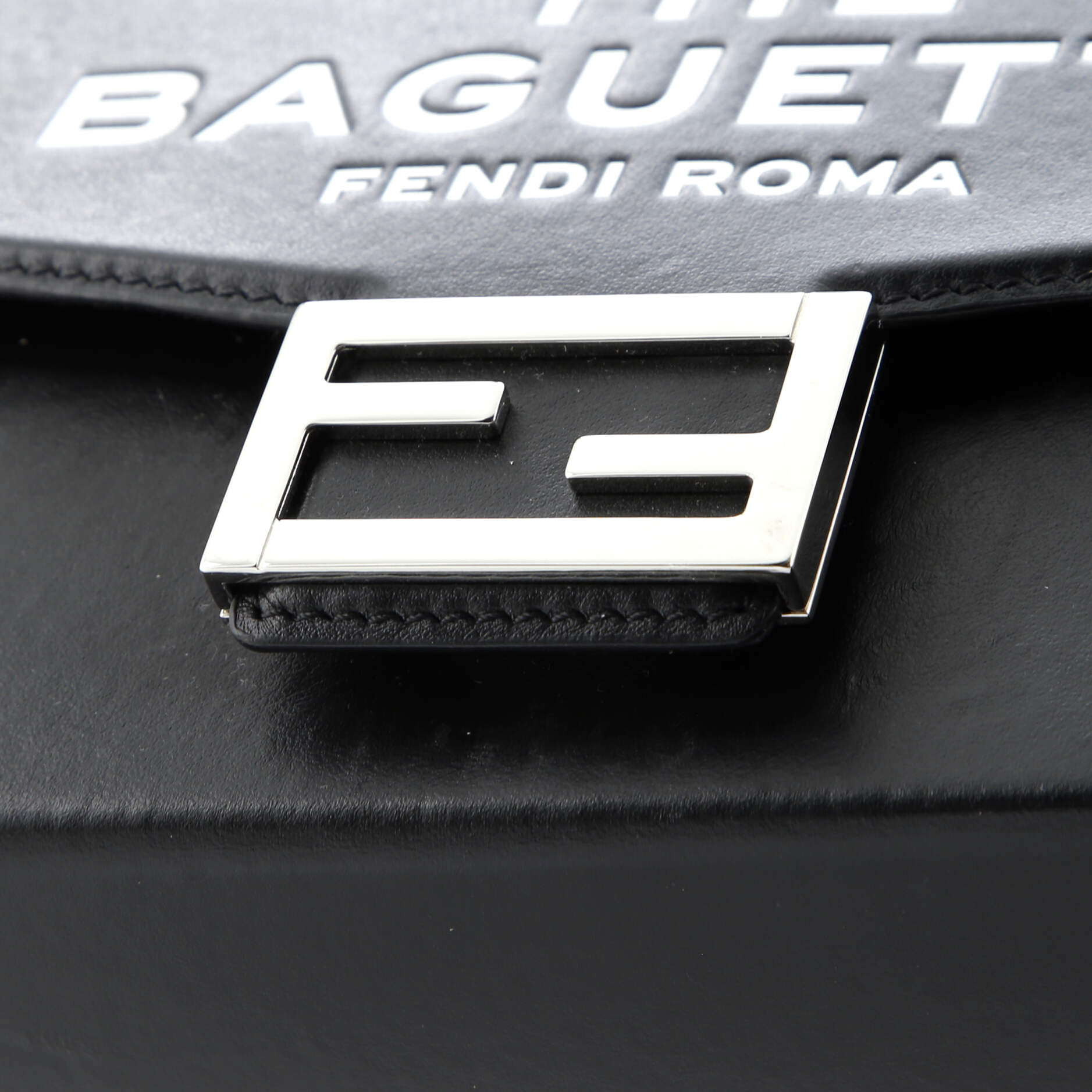 Fendi x Marc Jacobs Baguette Soft Trunk Bag Printed Leather