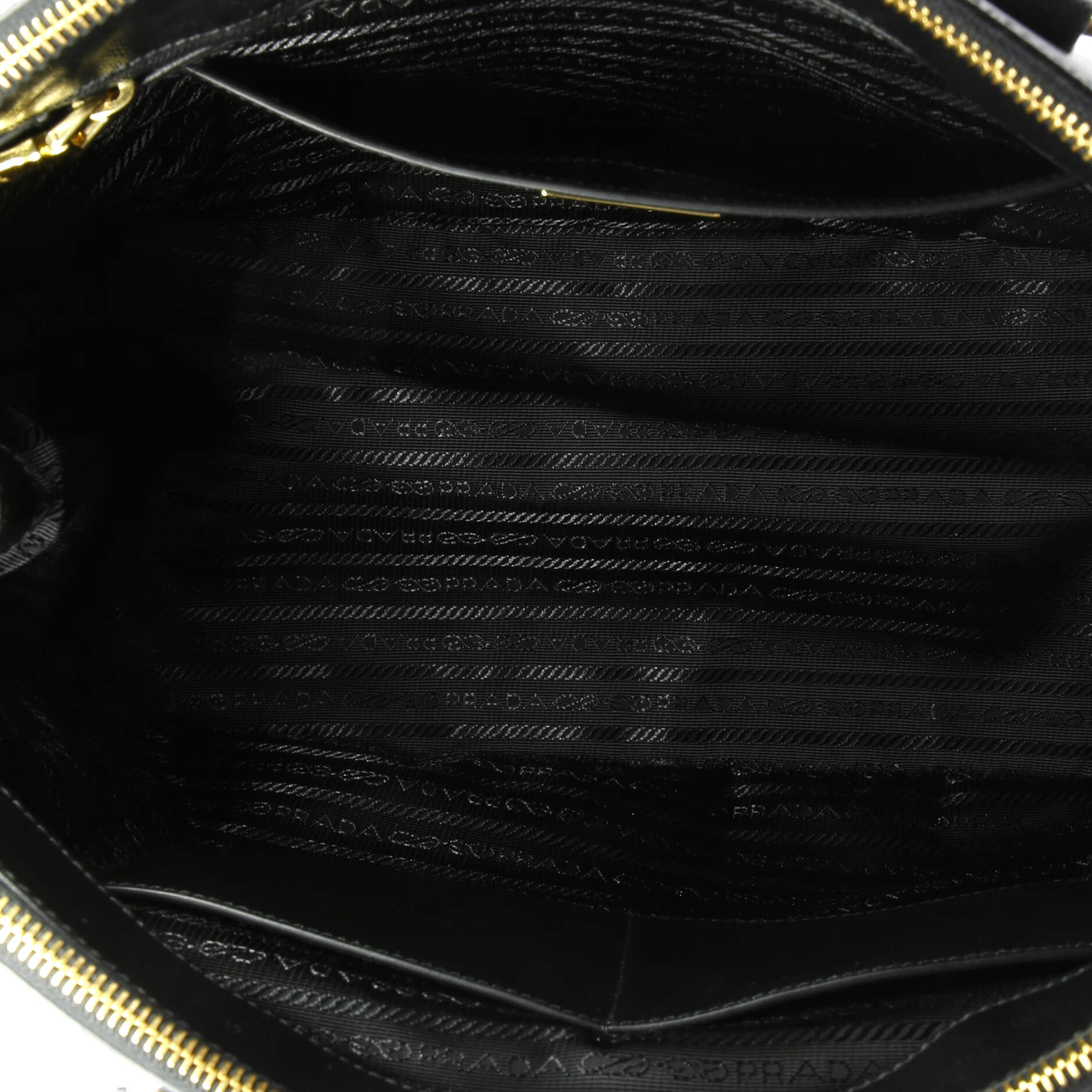 Prada Galleria Double Zip Tote Saffiano Leather Large