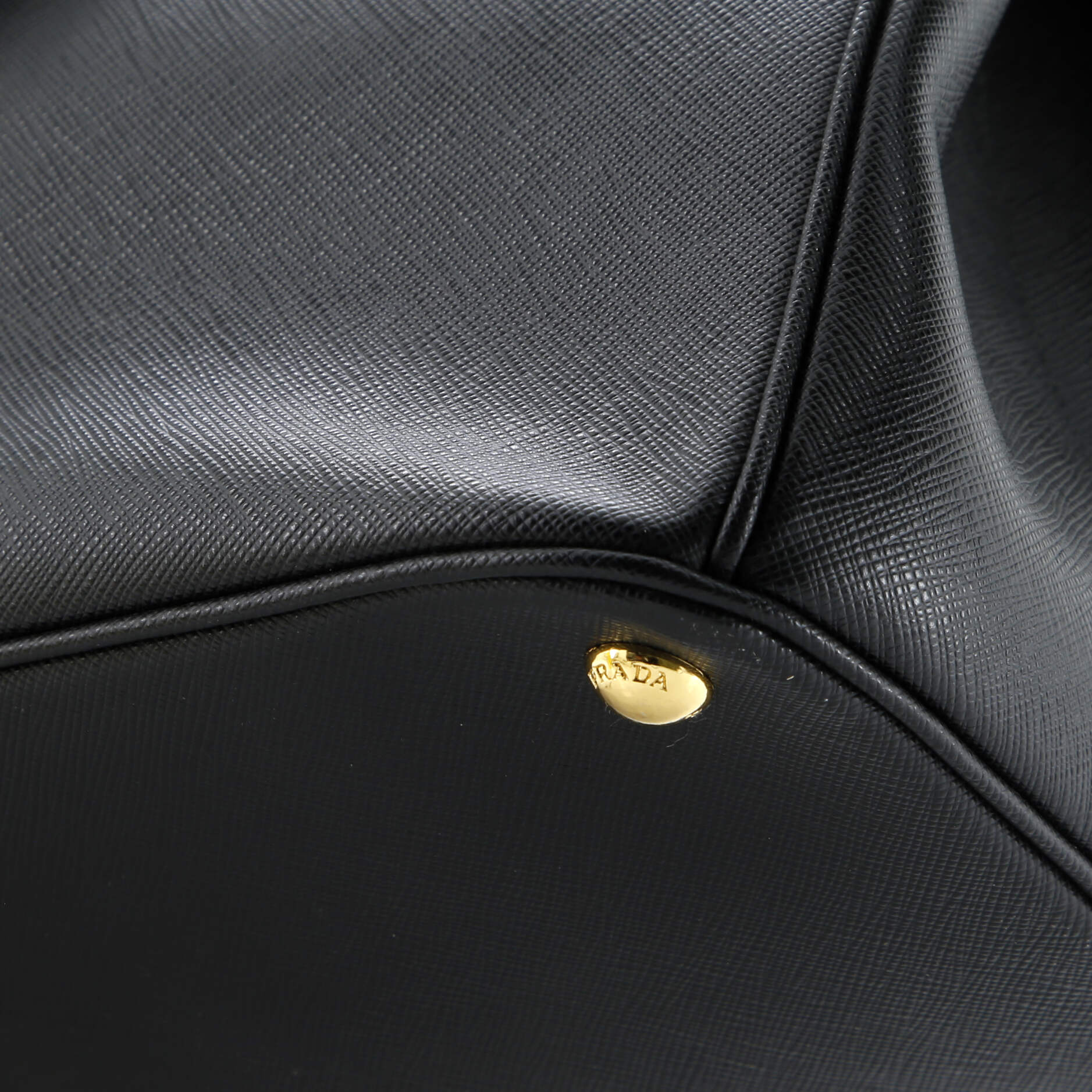 Prada Galleria Double Zip Tote Saffiano Leather Large