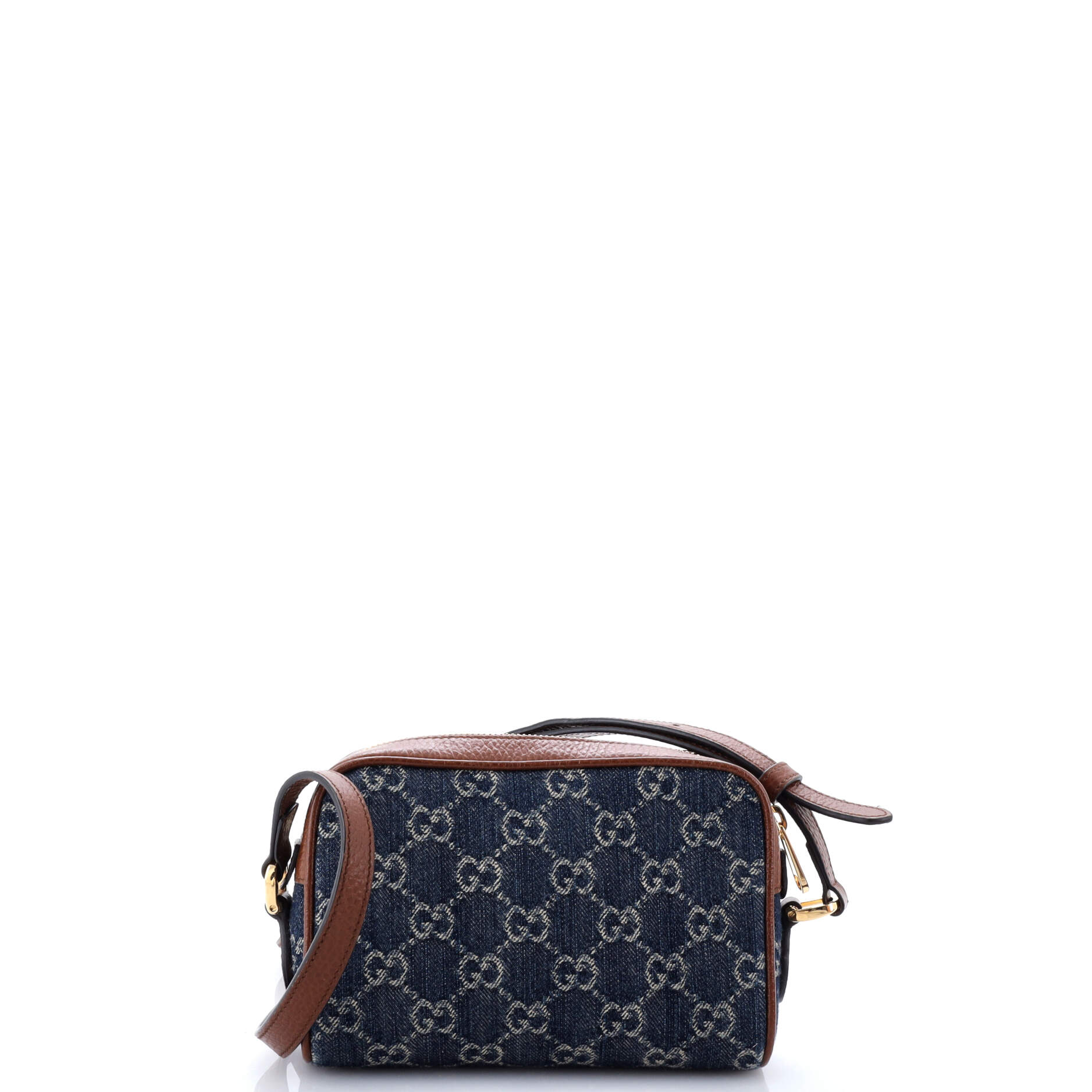 Gucci Ophidia Shoulder Bag GG Denim Mini