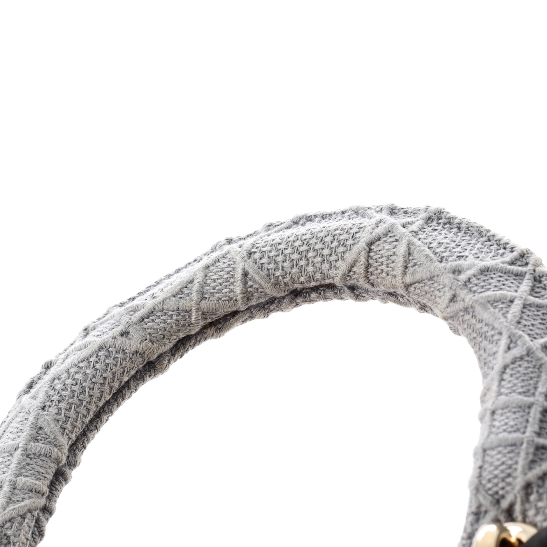 Christian Dior Lady D-Lite Bag Cannage Embroidered Canvas Medium