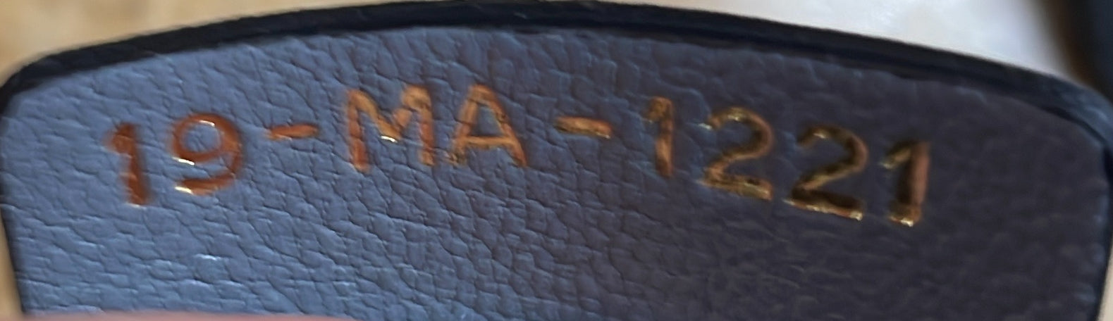 Christian Dior Saddle Handbag with Strap Leather Micro