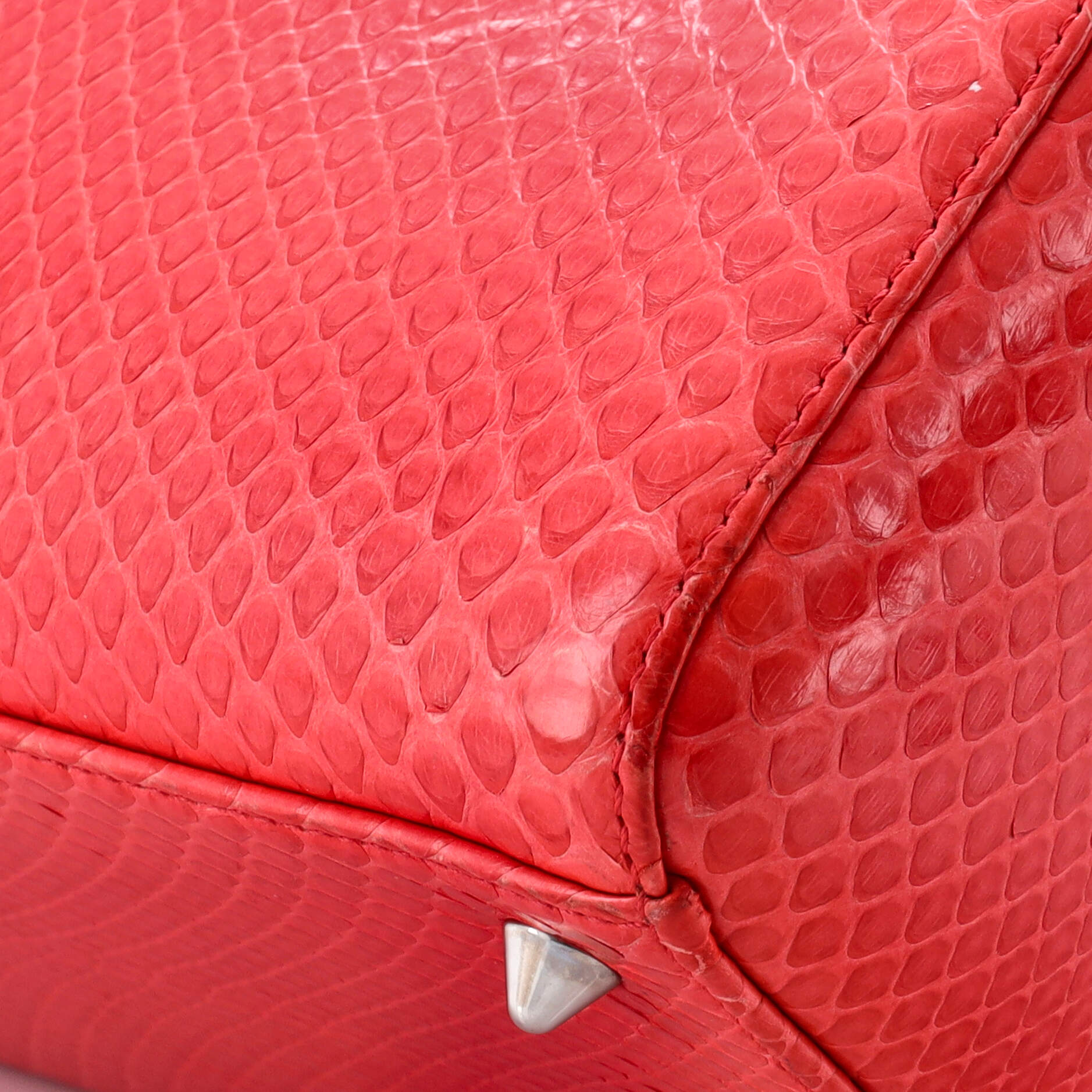 Christian Dior Lady Dior Bag Python Medium