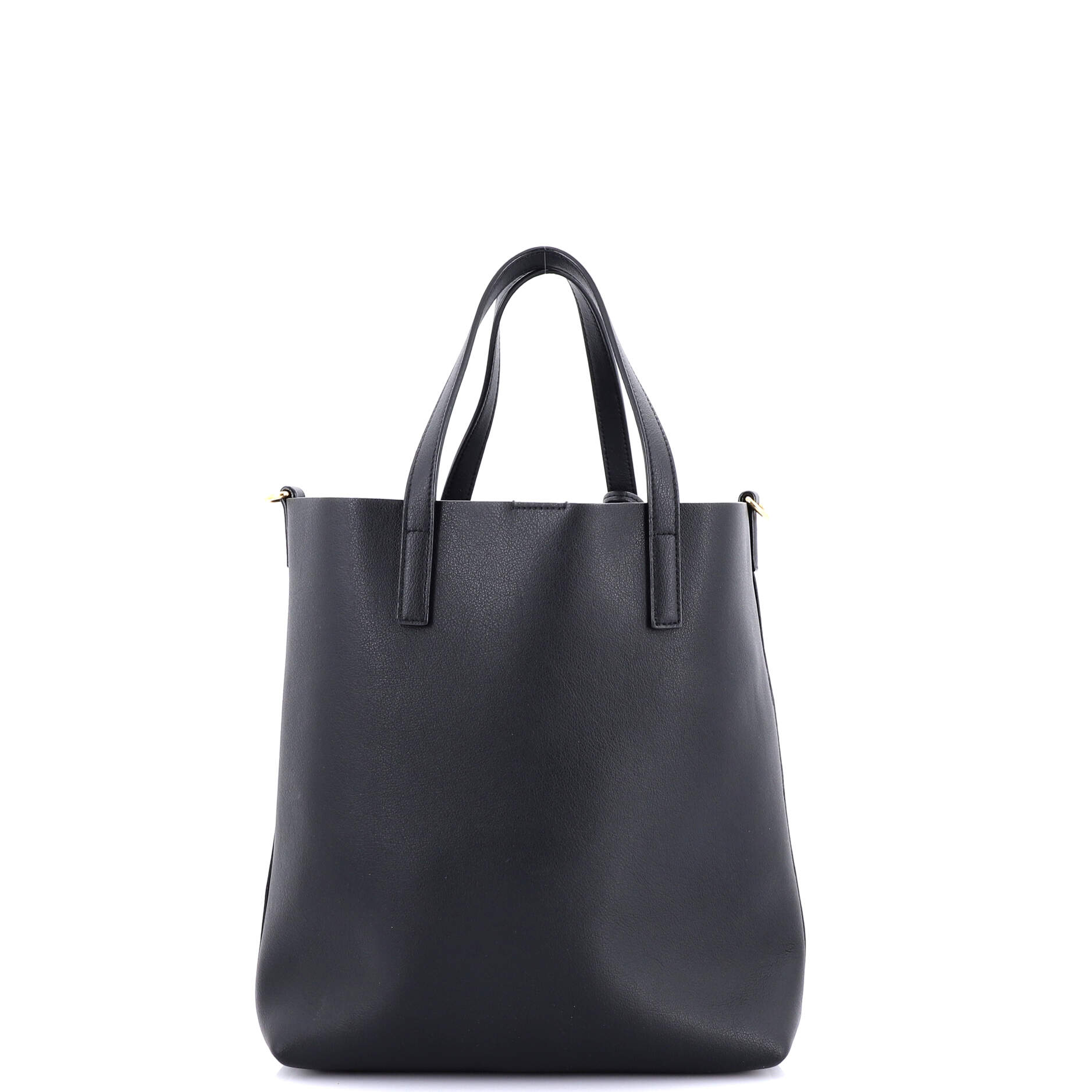 Saint Laurent Shopper Tote Leather Toy