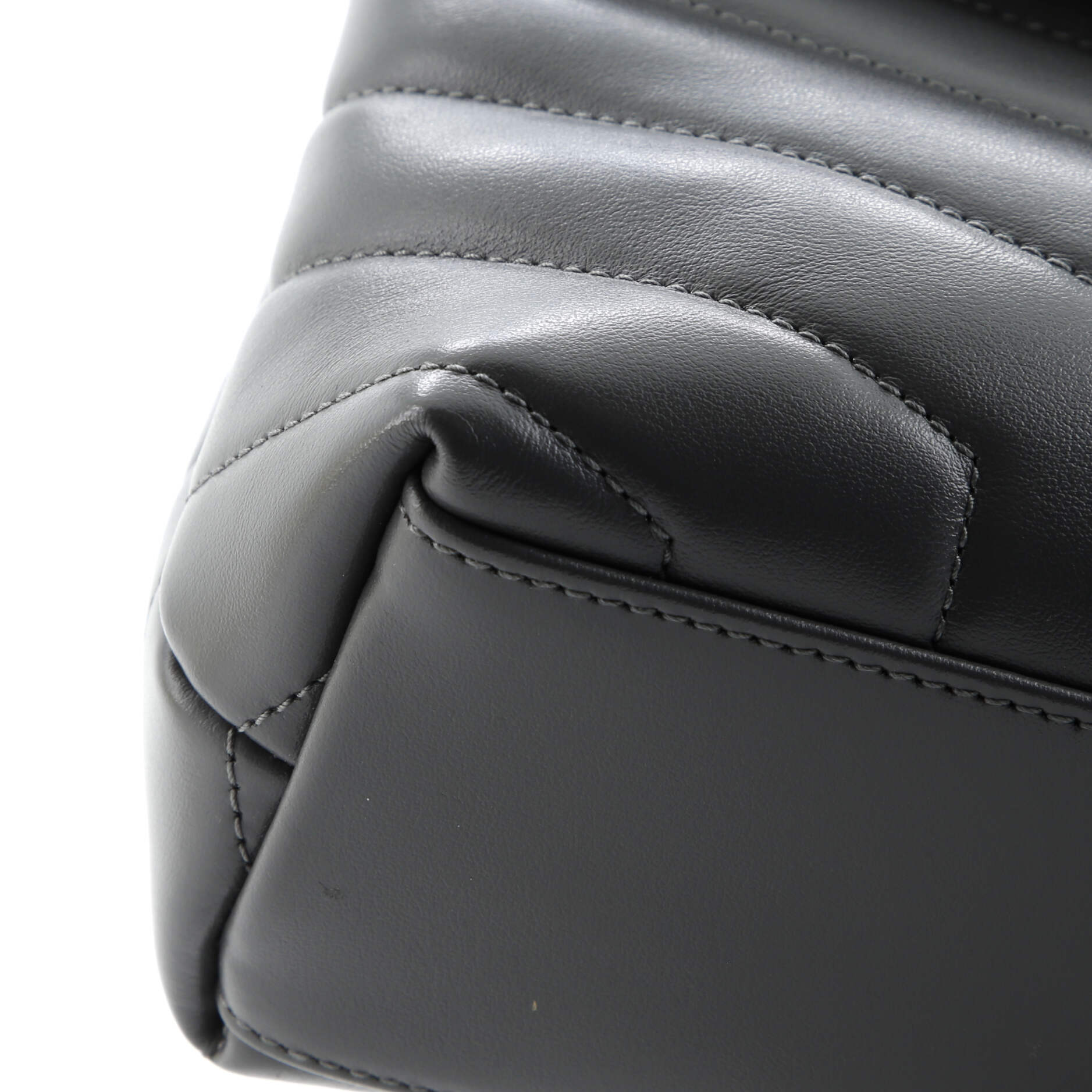 Saint Laurent Loulou Shoulder Bag Matelasse Chevron Leather Small