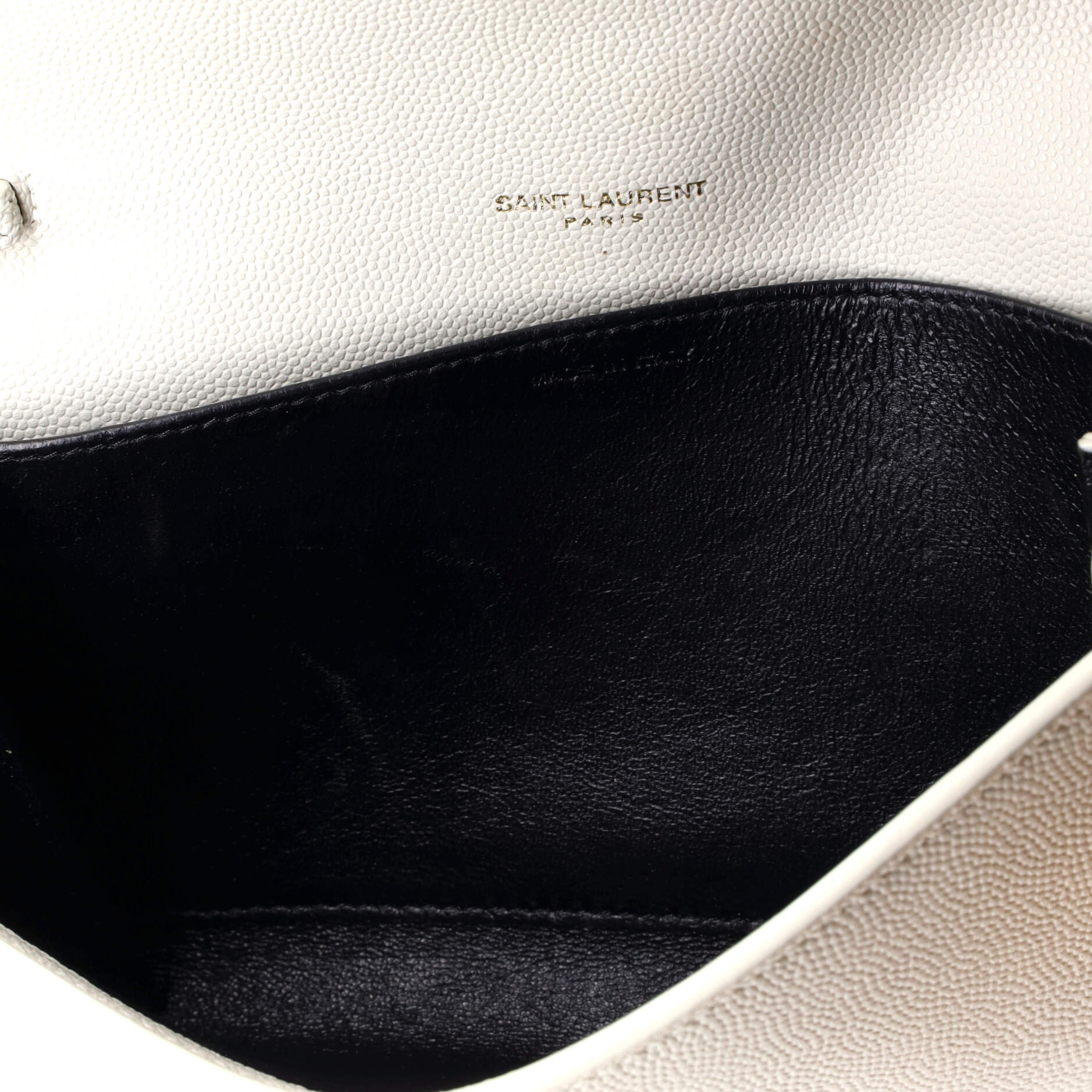 Saint Laurent Uptown Chain Wallet Leather