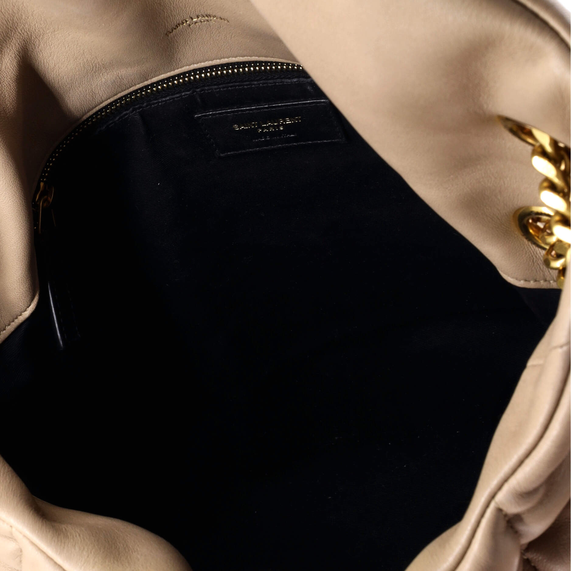 Saint Laurent Loulou Puffer Shoulder Bag Quilted Leather Medium