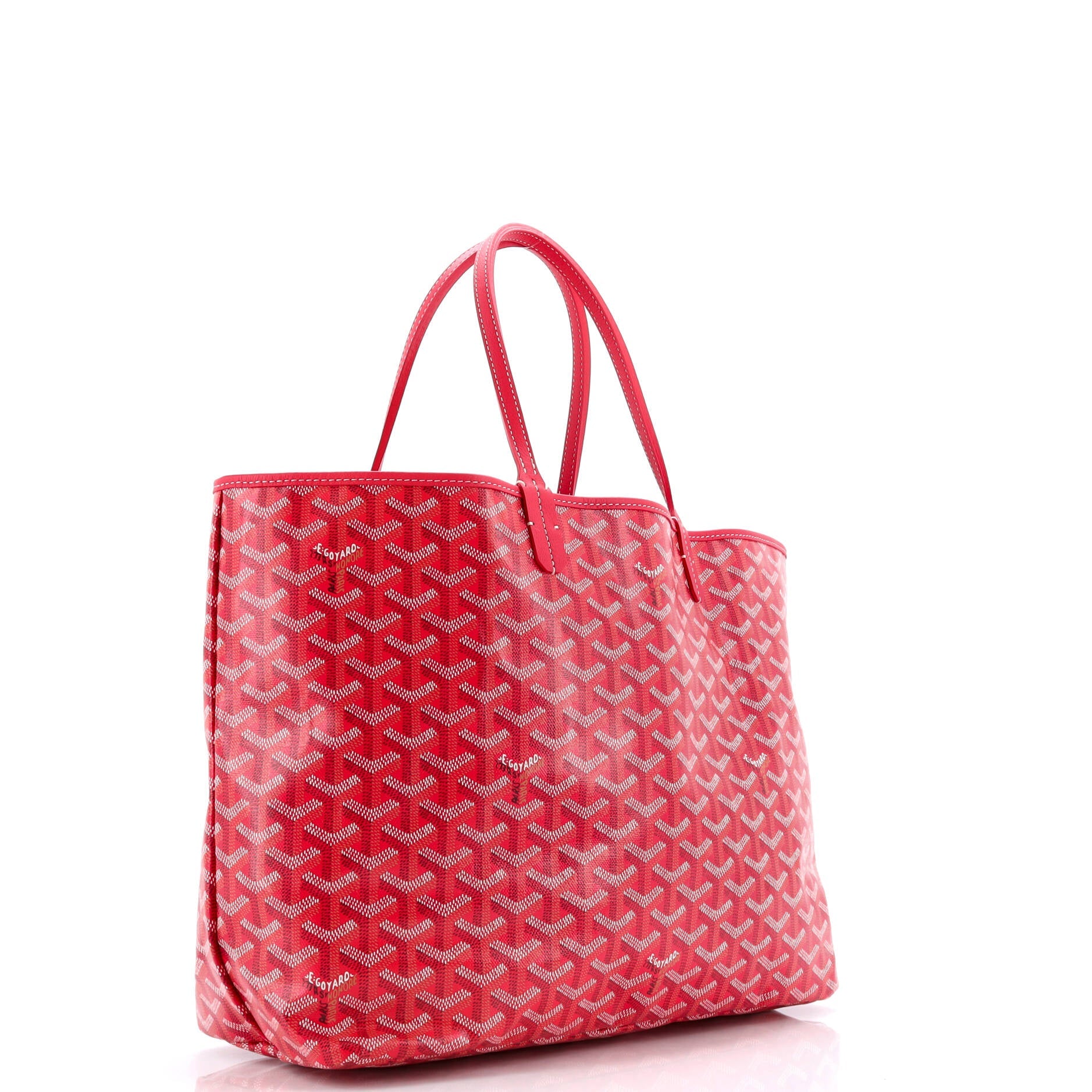 Goyard Saint Louis Reversible Tote Coated Canvas and Printed Canvas PM