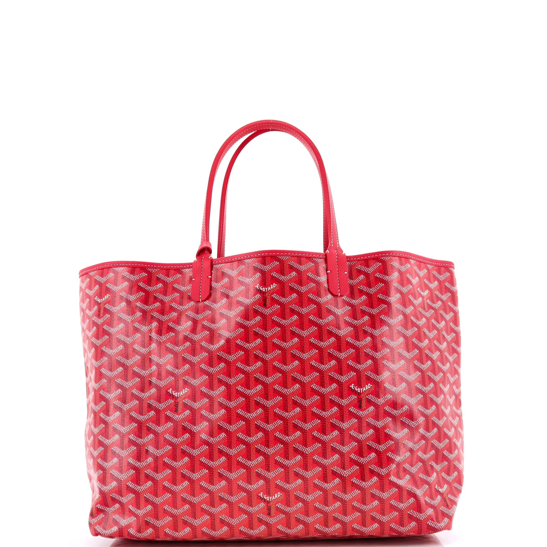 Goyard Saint Louis Reversible Tote Coated Canvas and Printed Canvas PM
