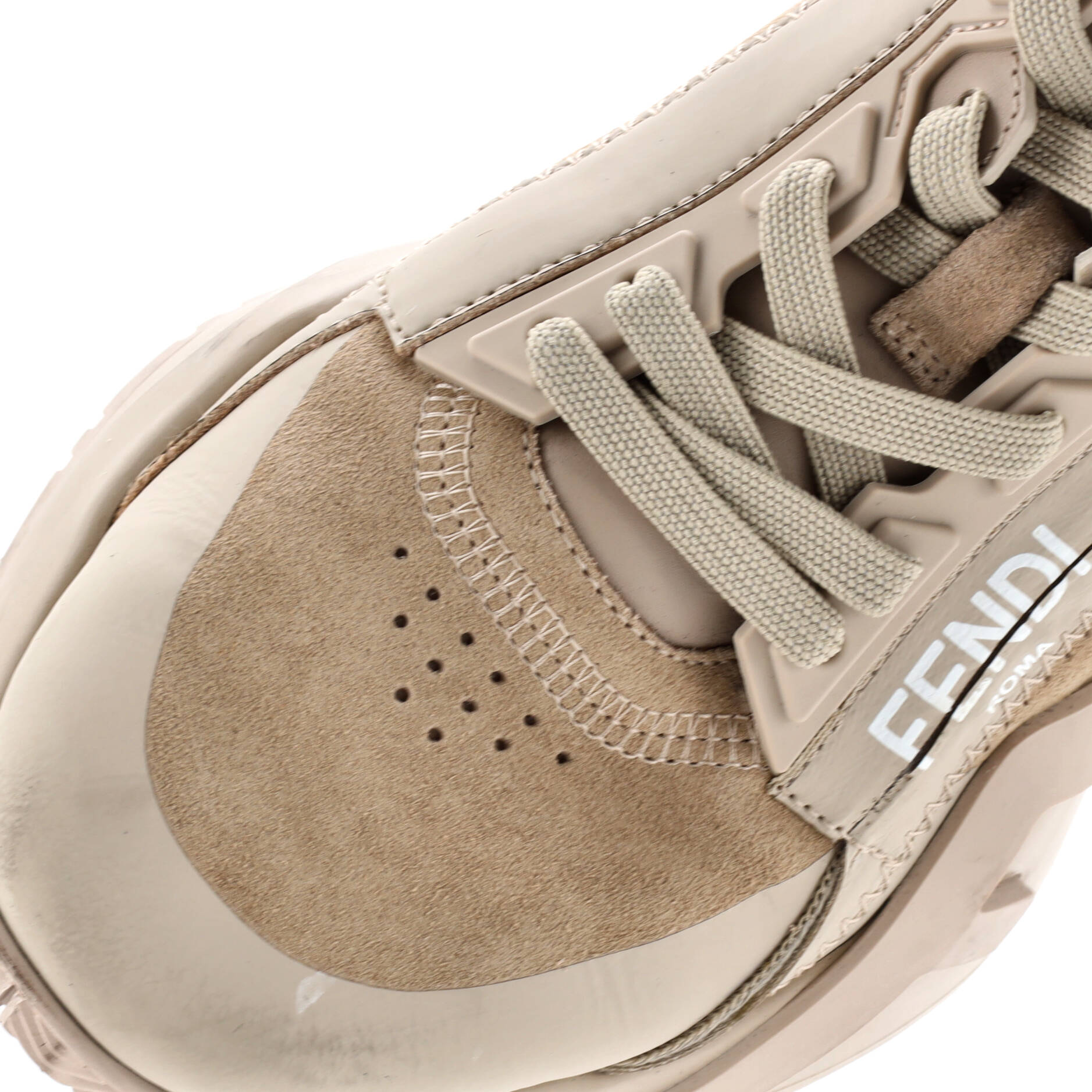 Fendi Women's Flow Sneakers Mixed Materials