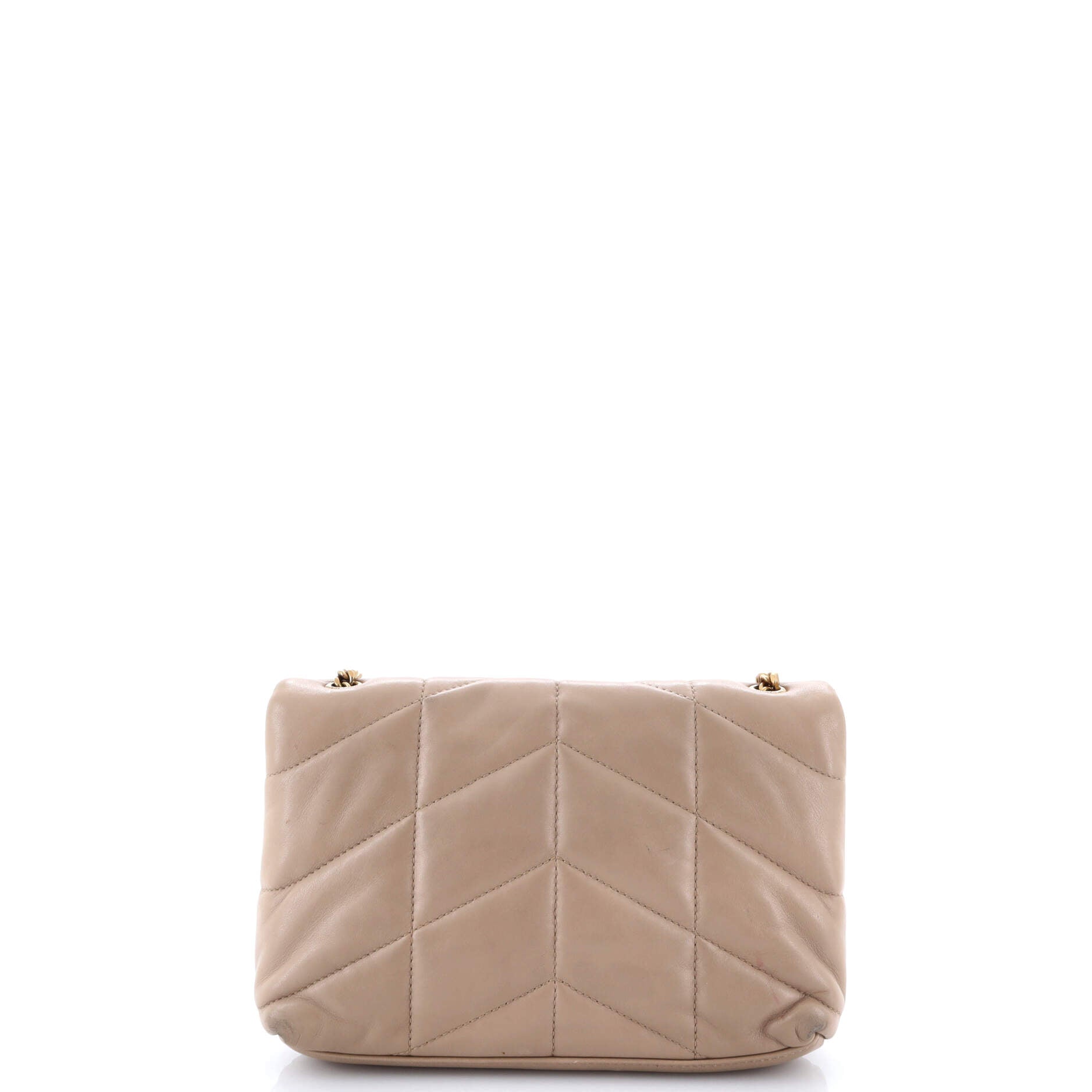 Saint Laurent Loulou Puffer Shoulder Bag Quilted Leather Mini