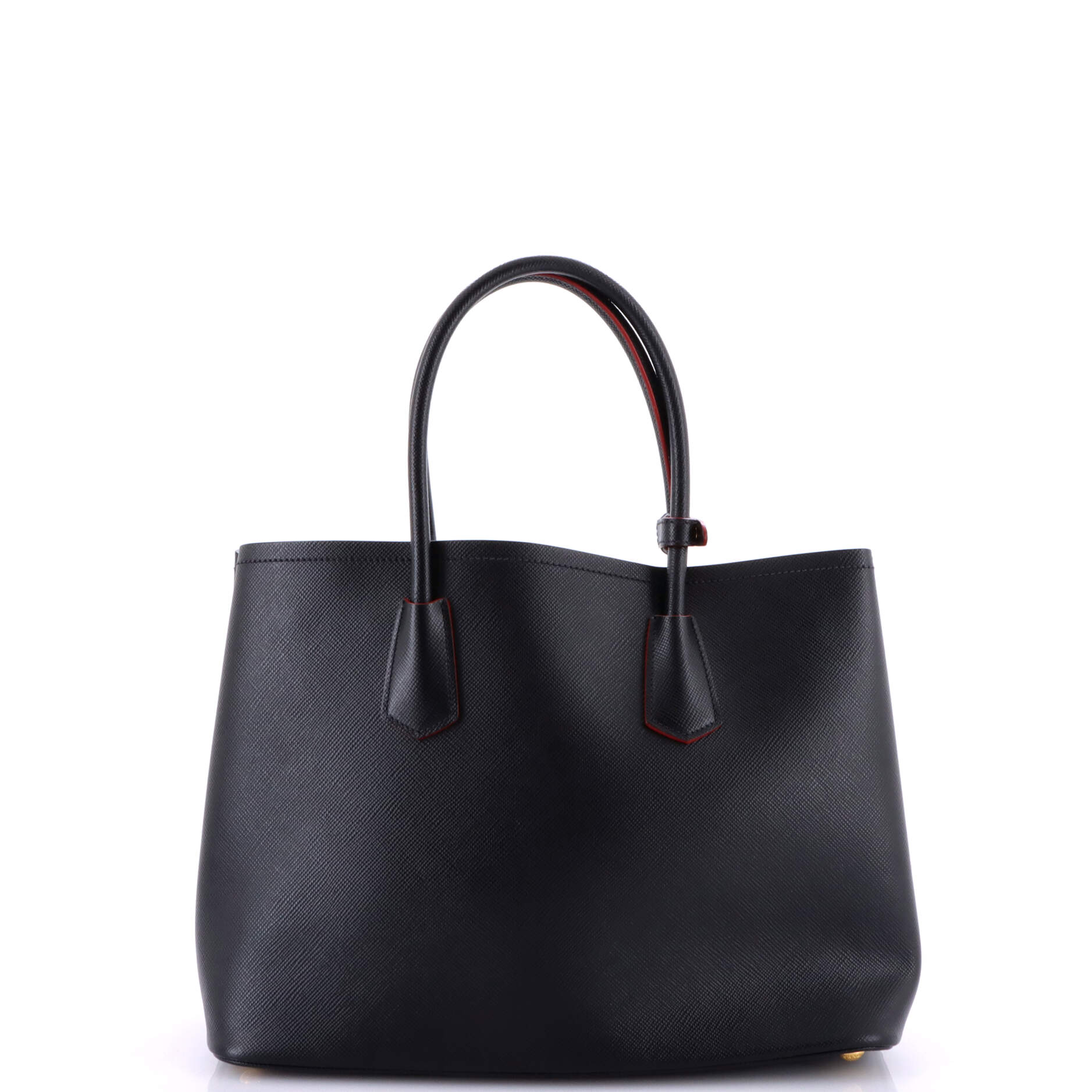 Prada Cuir Double Tote Saffiano Leather Large