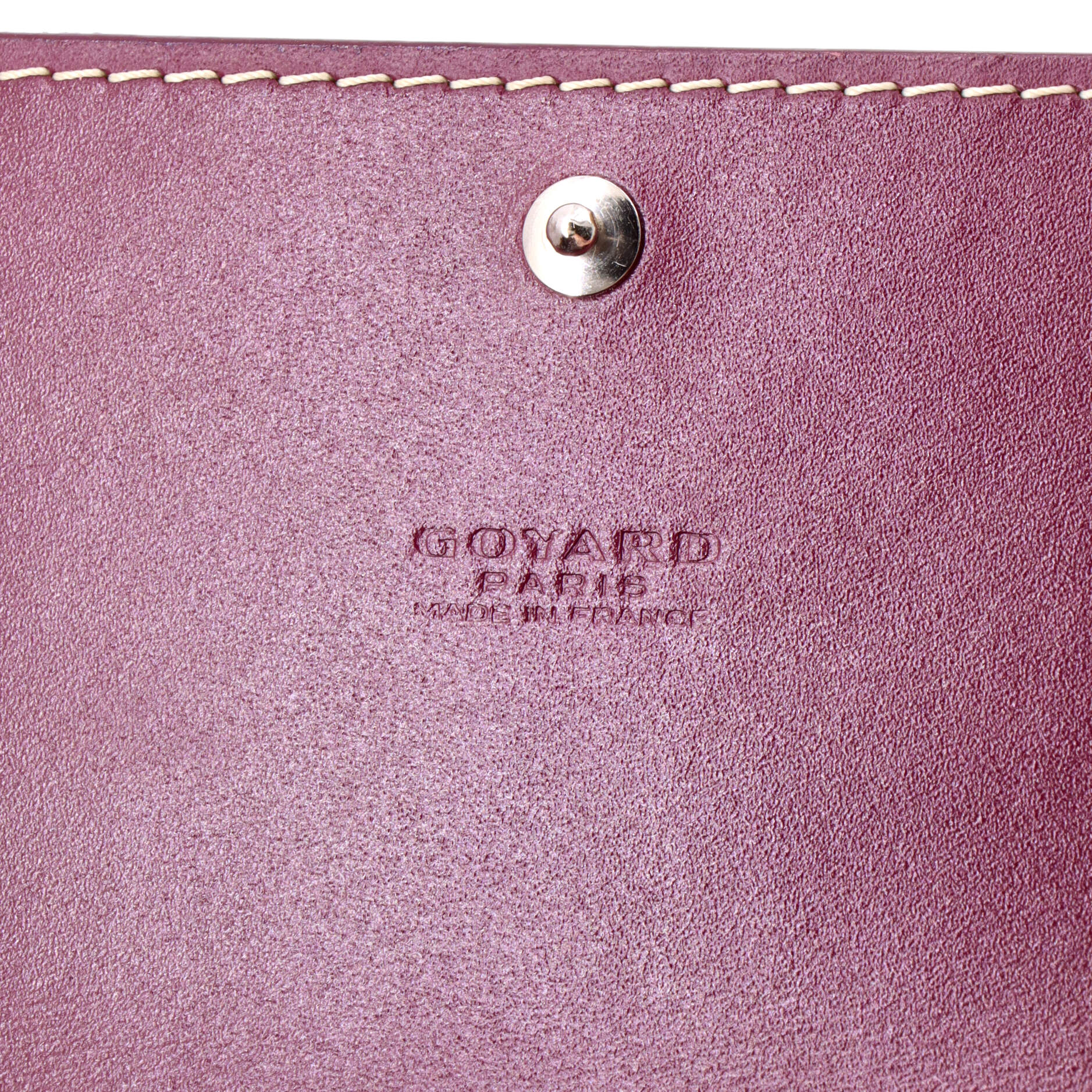 Goyard Varenne Wallet Coated Canvas Long