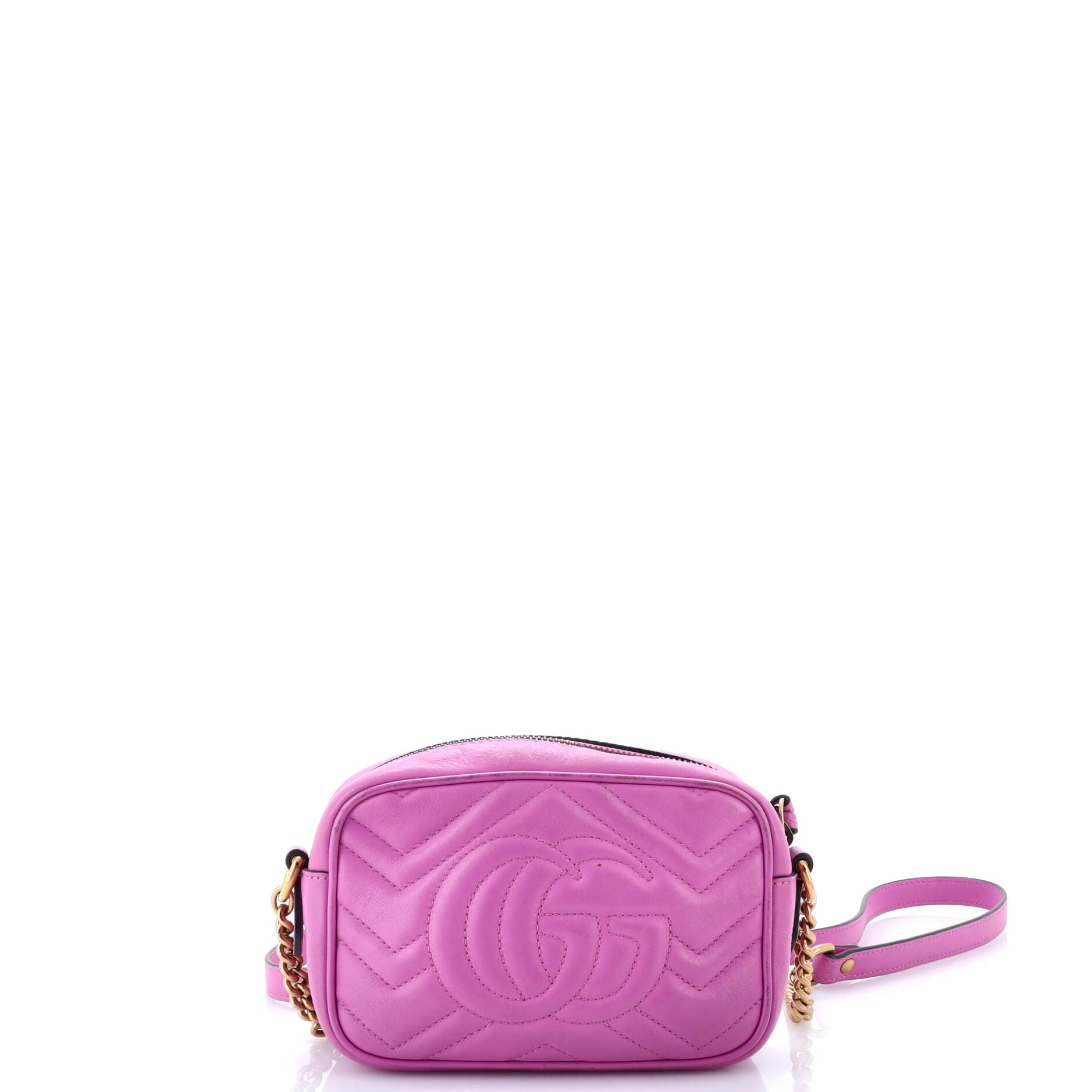 Gucci GG Marmont Shoulder Bag Matelasse Leather Mini