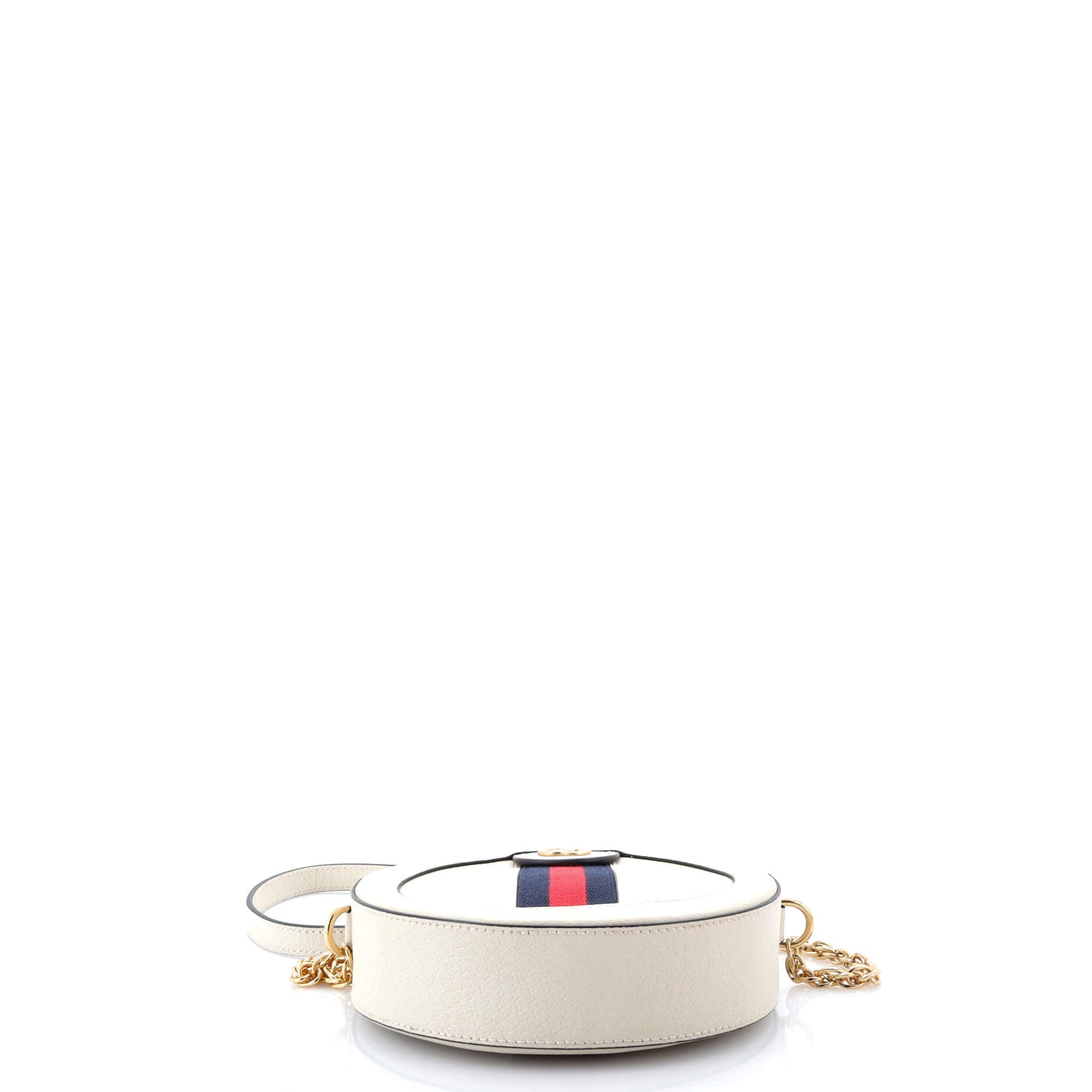 Gucci Ophidia Round Shoulder Bag Leather Mini